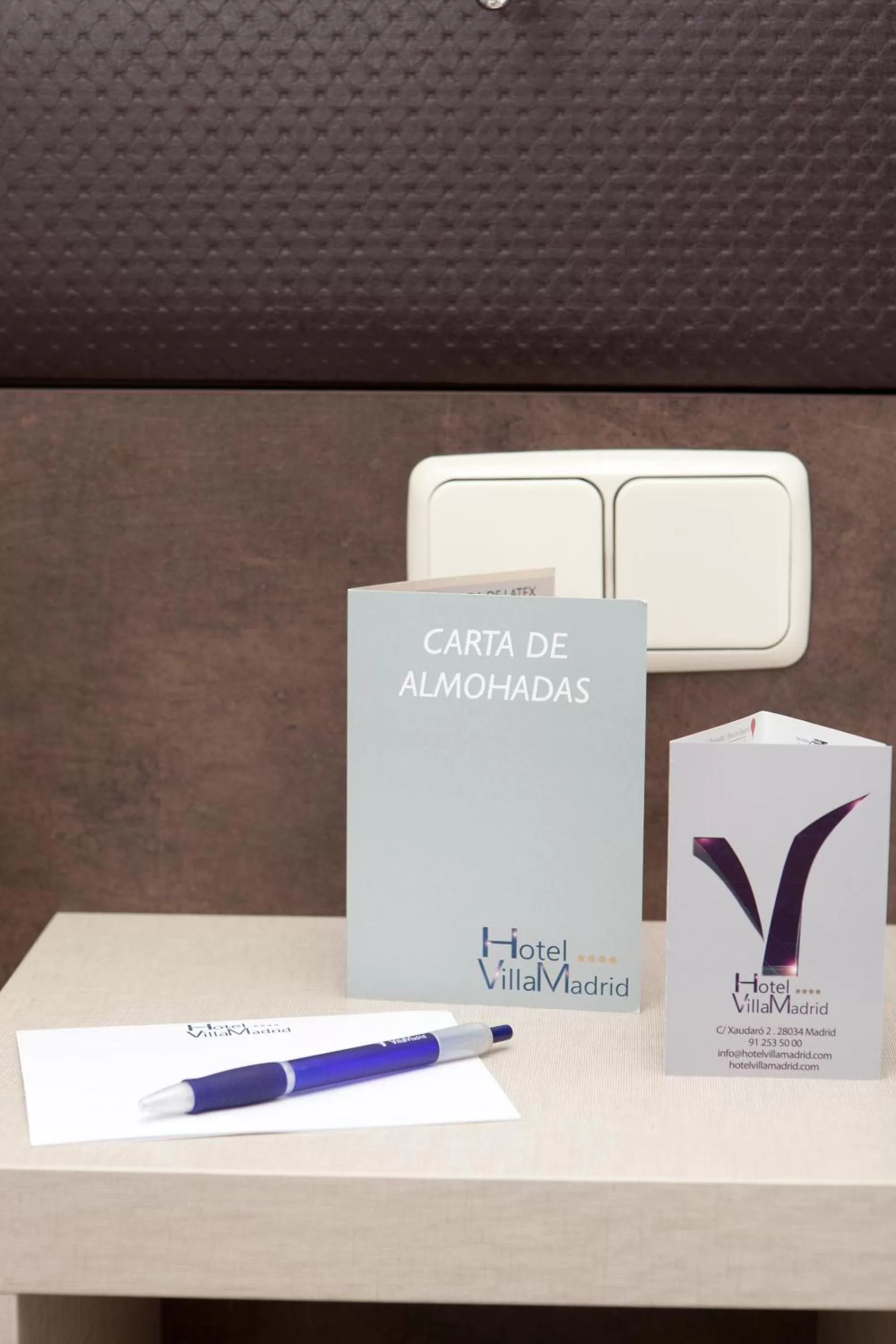 Decorative detail in Hotel Villamadrid