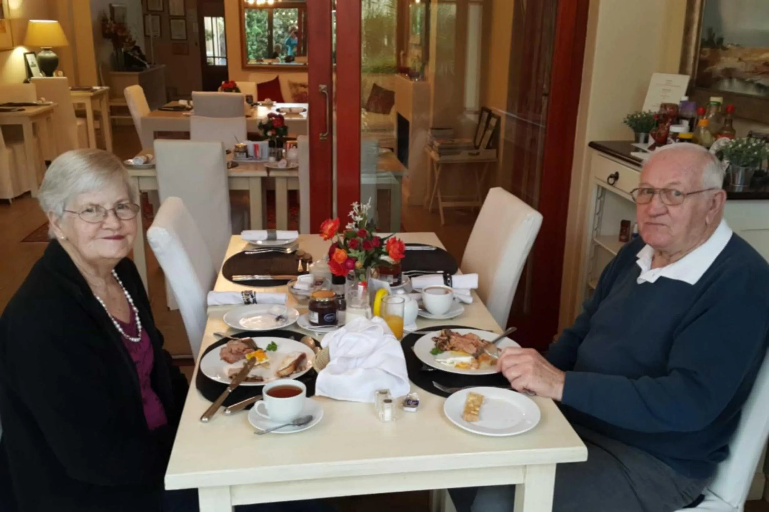 Guests in Riversong Guest House