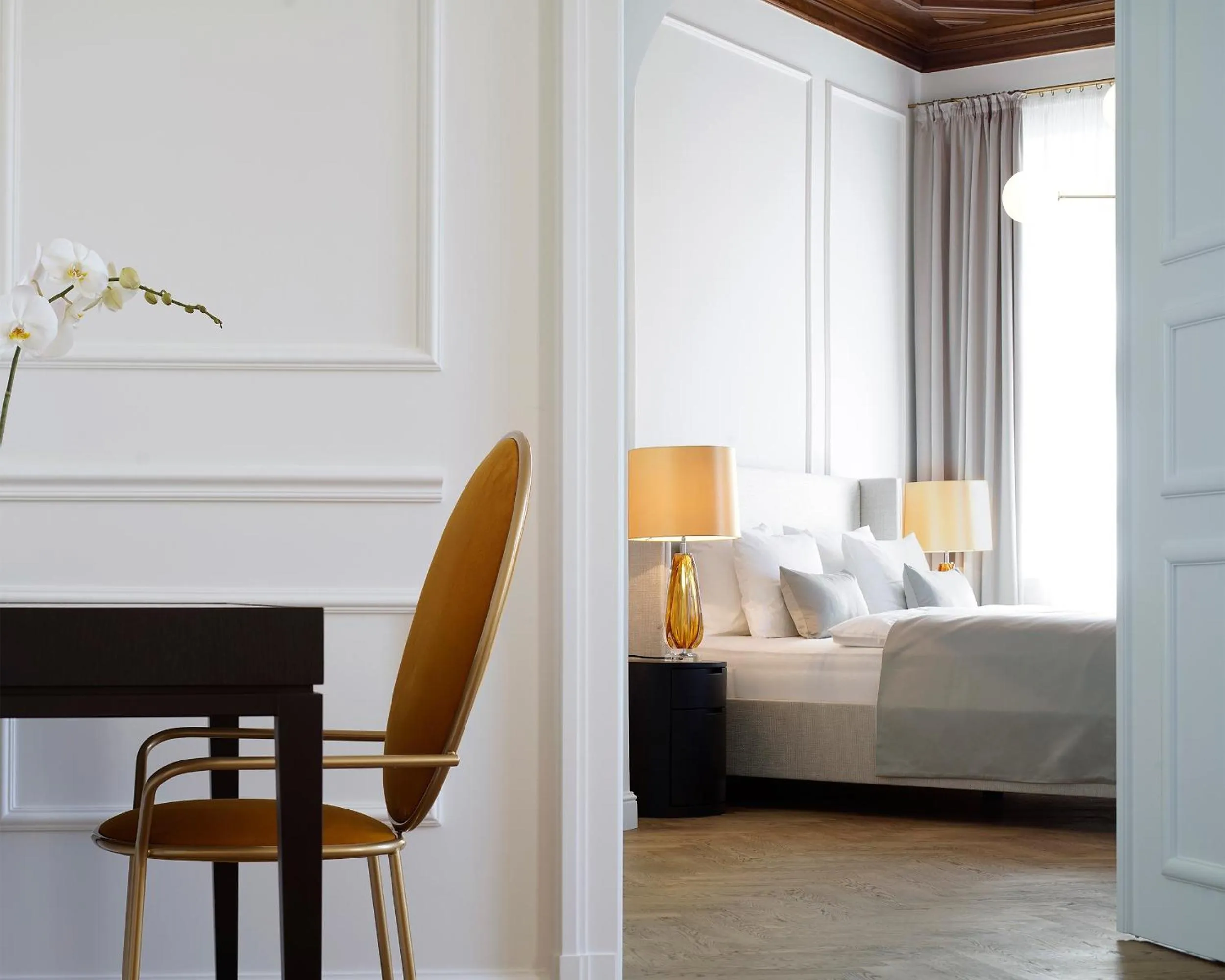 Photo of the whole room, Bed in Das Tegernsee