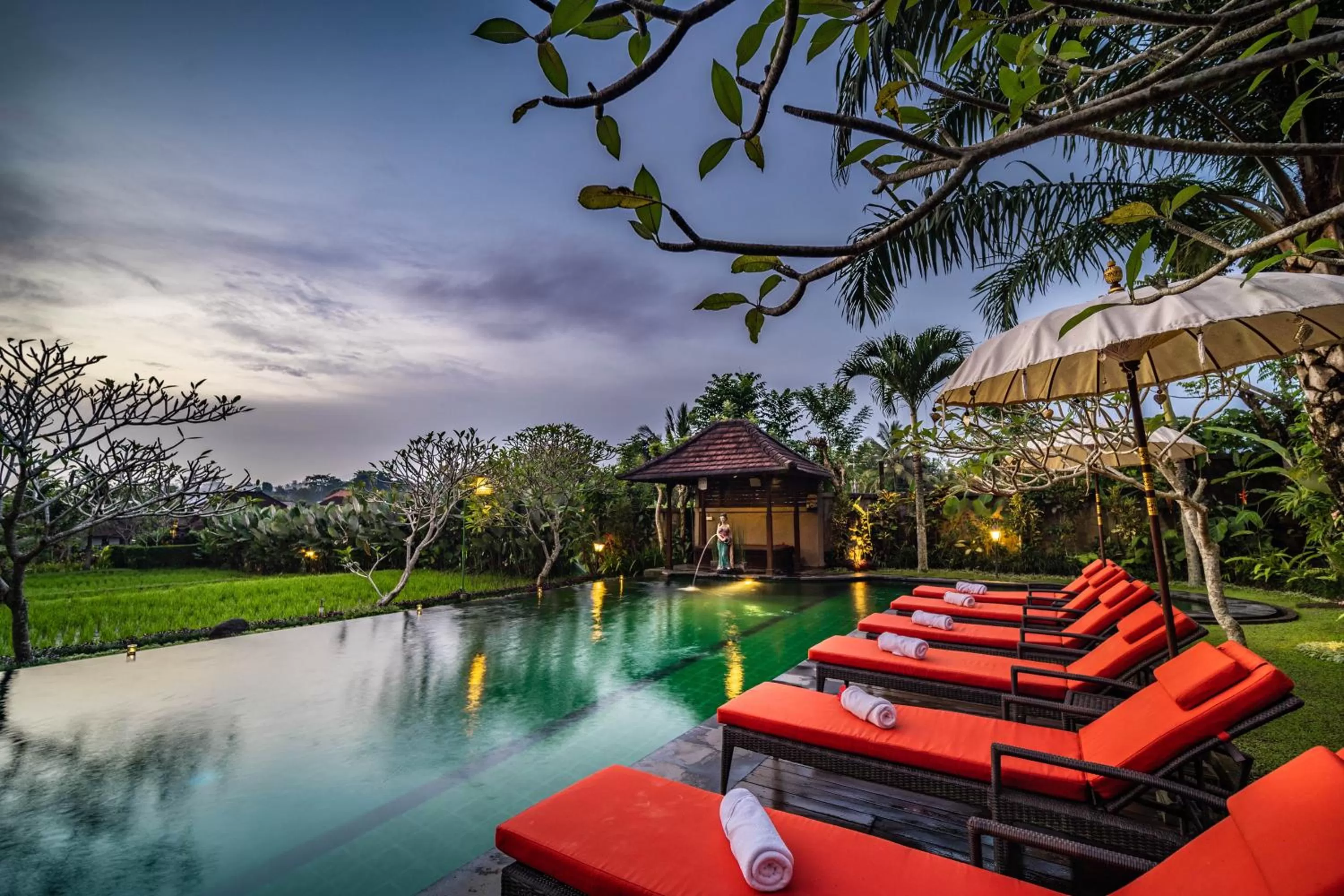Swimming pool in Bliss Ubud Spa Resort