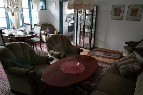 Living room in Gästehaus Howe