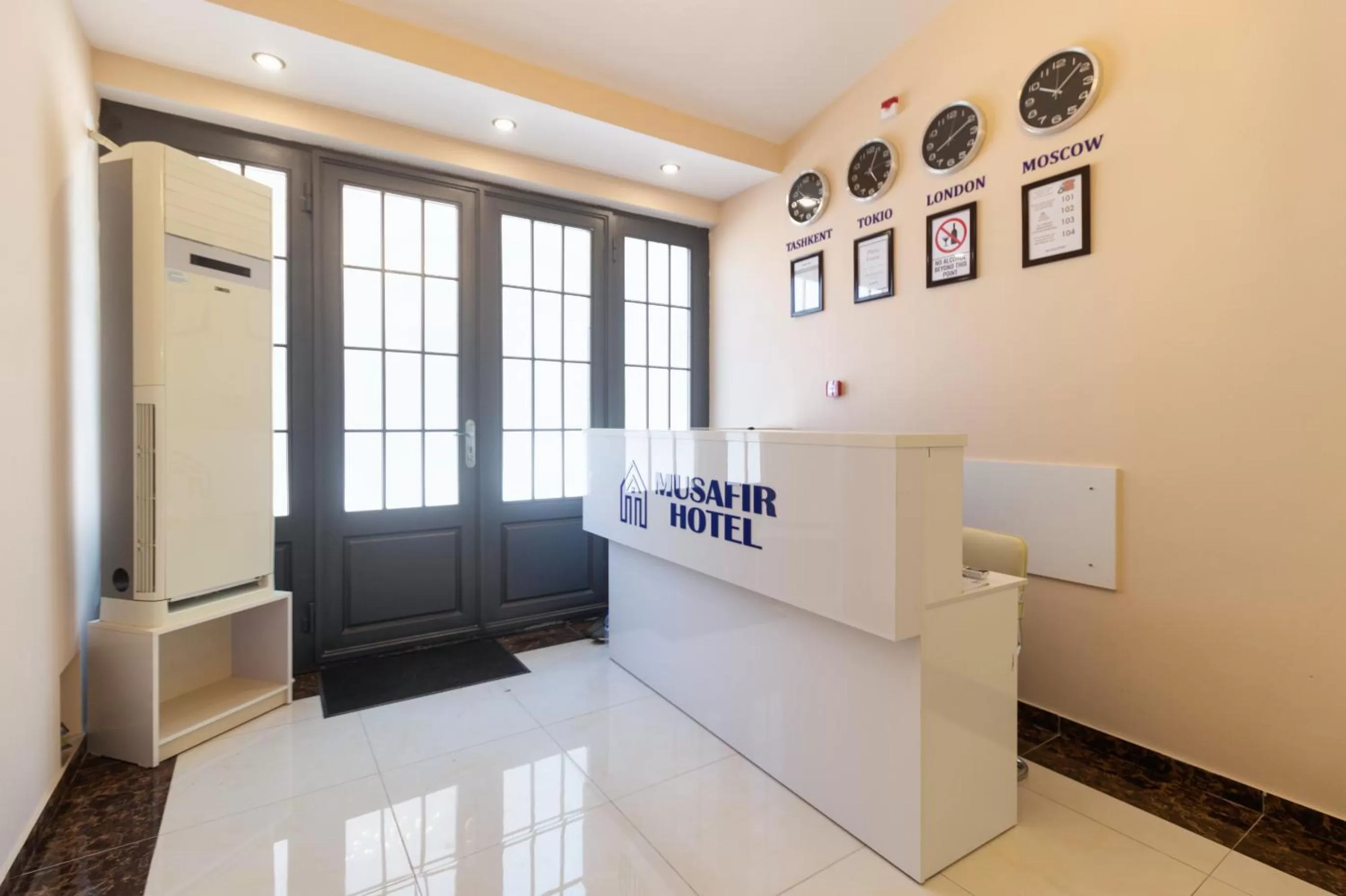 Lobby or reception in Musafir Hotel