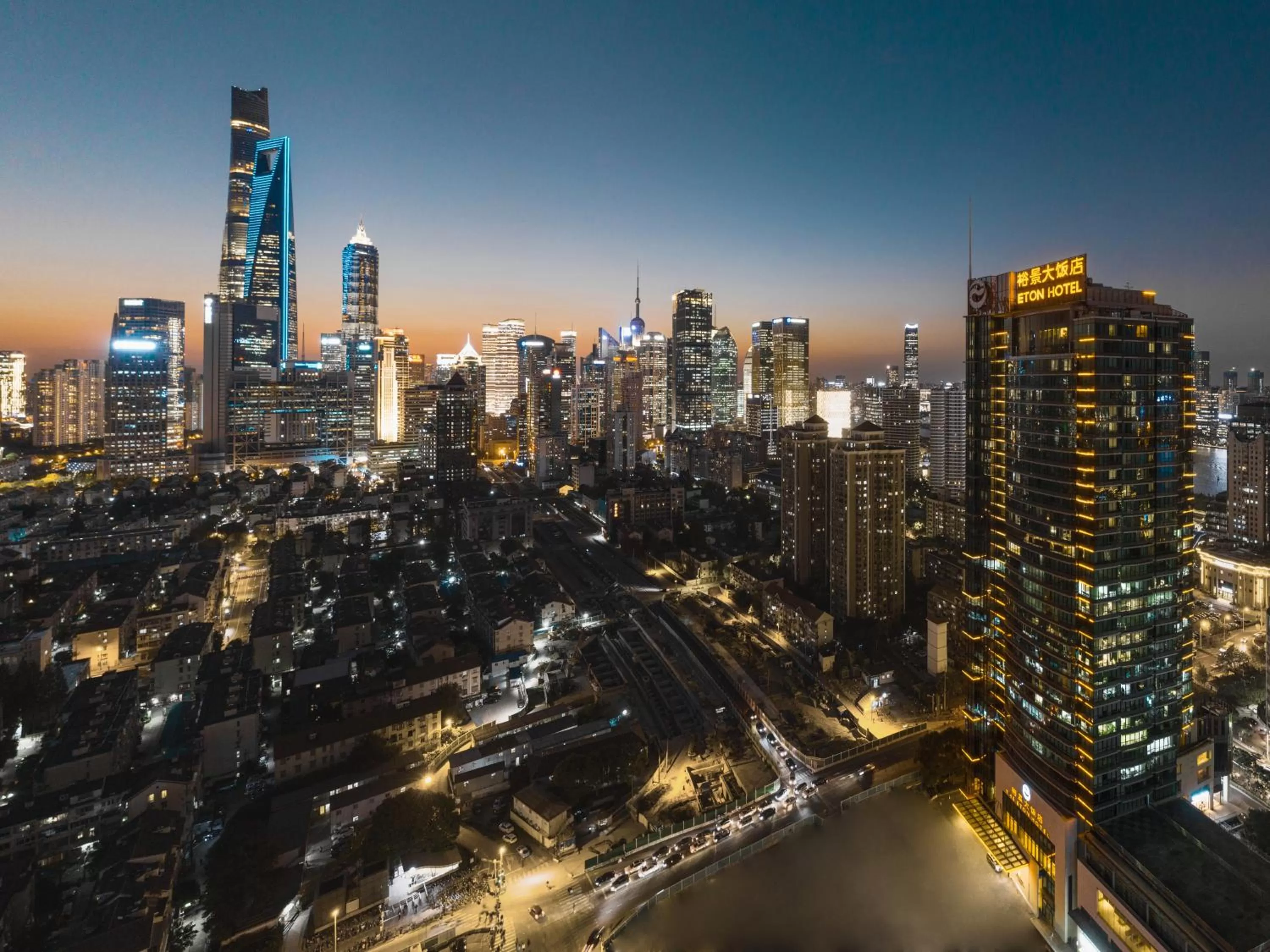 Property building in The Eton Hotel Shanghai