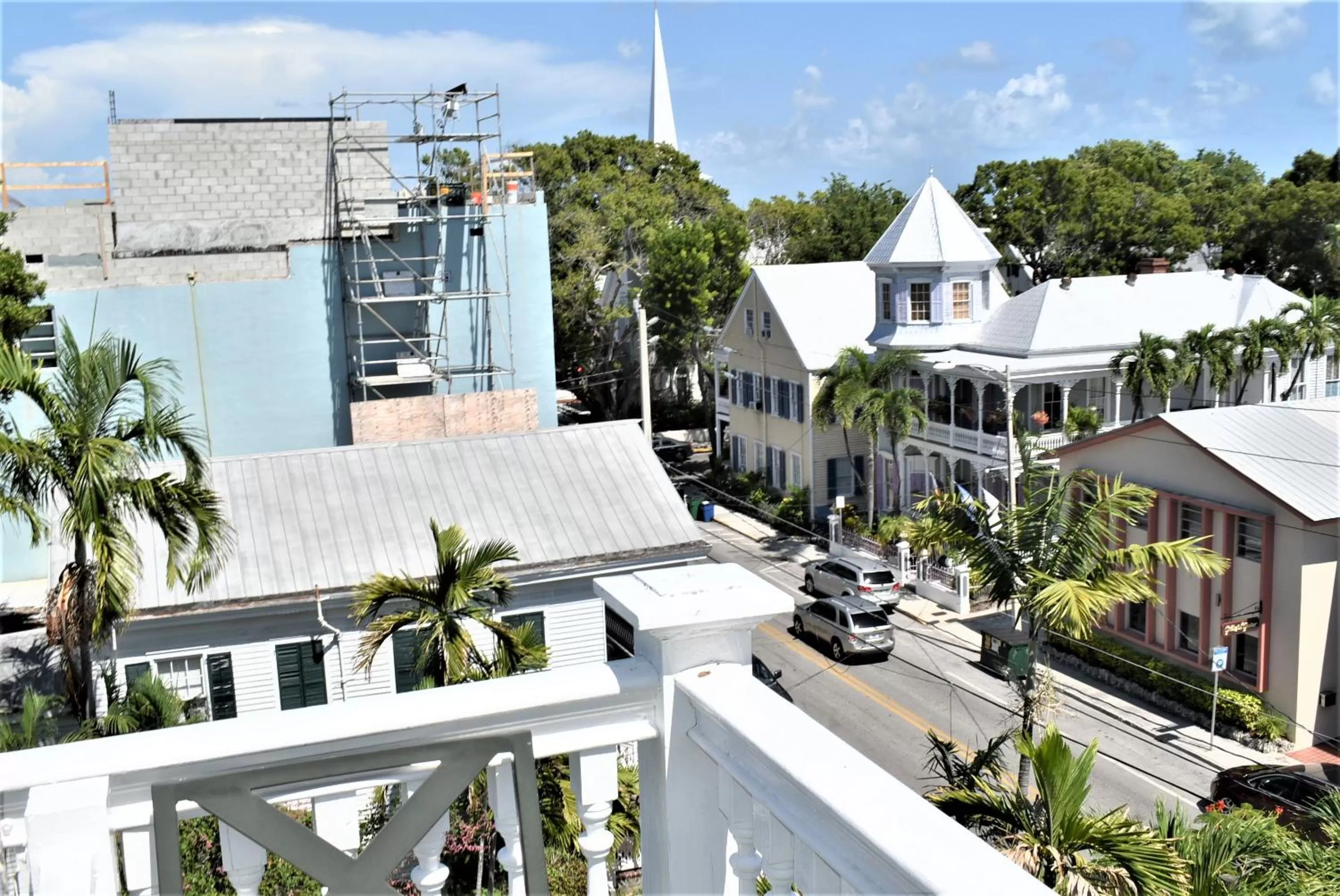 Balcony/Terrace in Simonton Court Historic Inn & Cottages