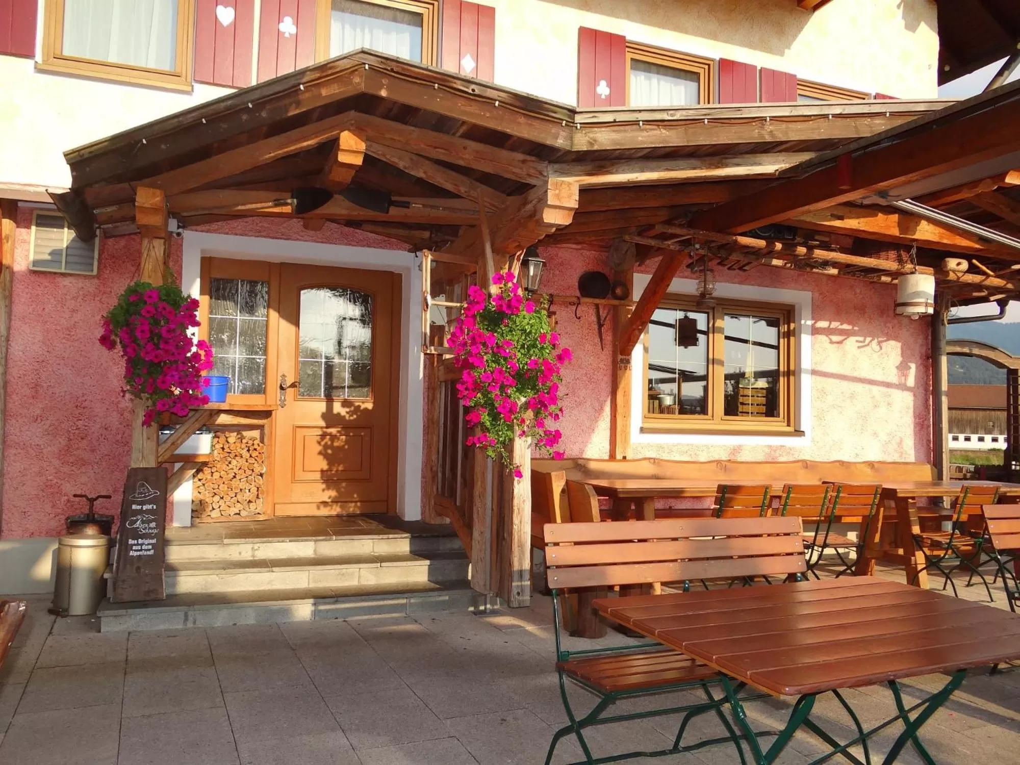 Balcony/Terrace in Beim Haxenwirt