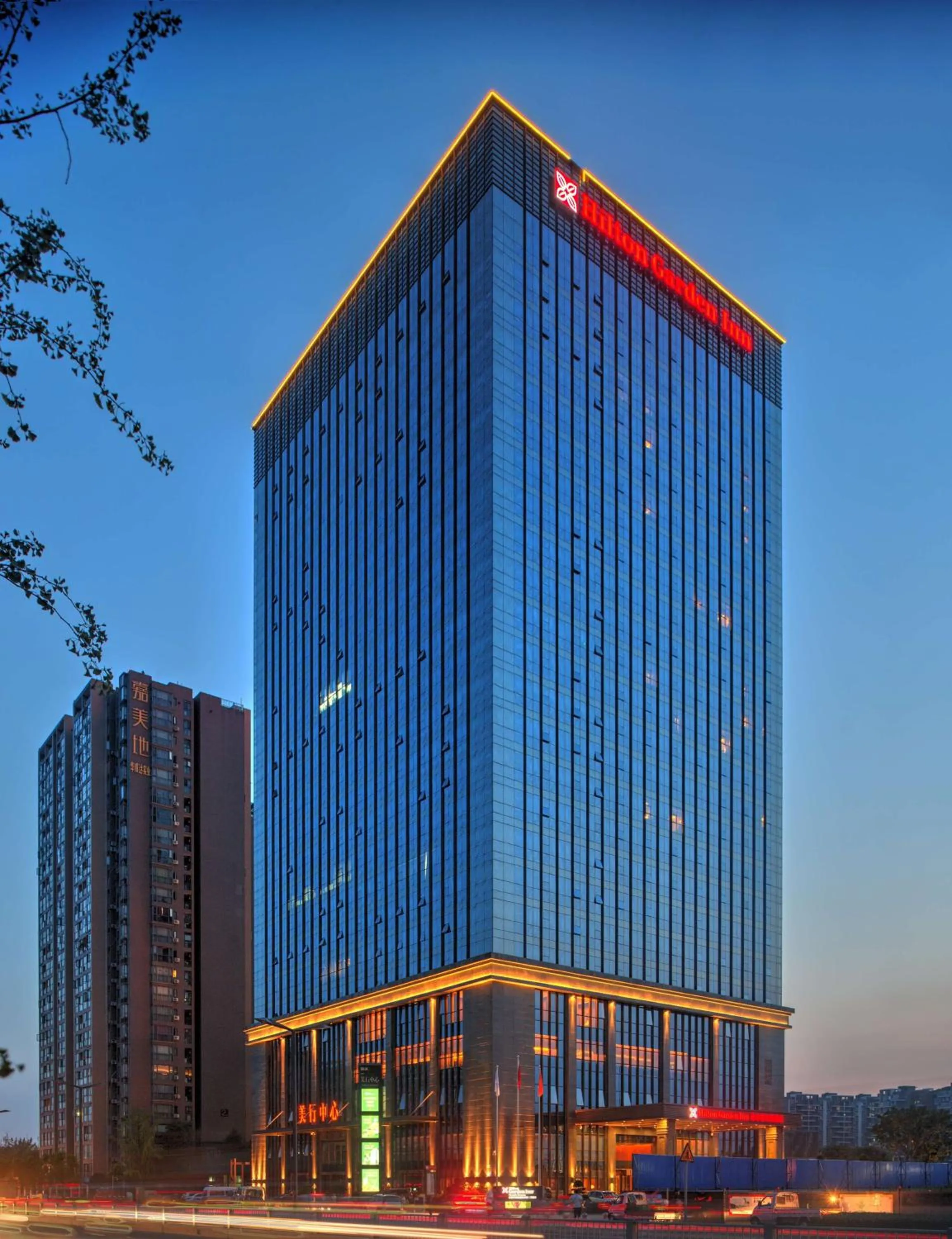 Property building in Hilton Garden Inn Chengdu Huayang