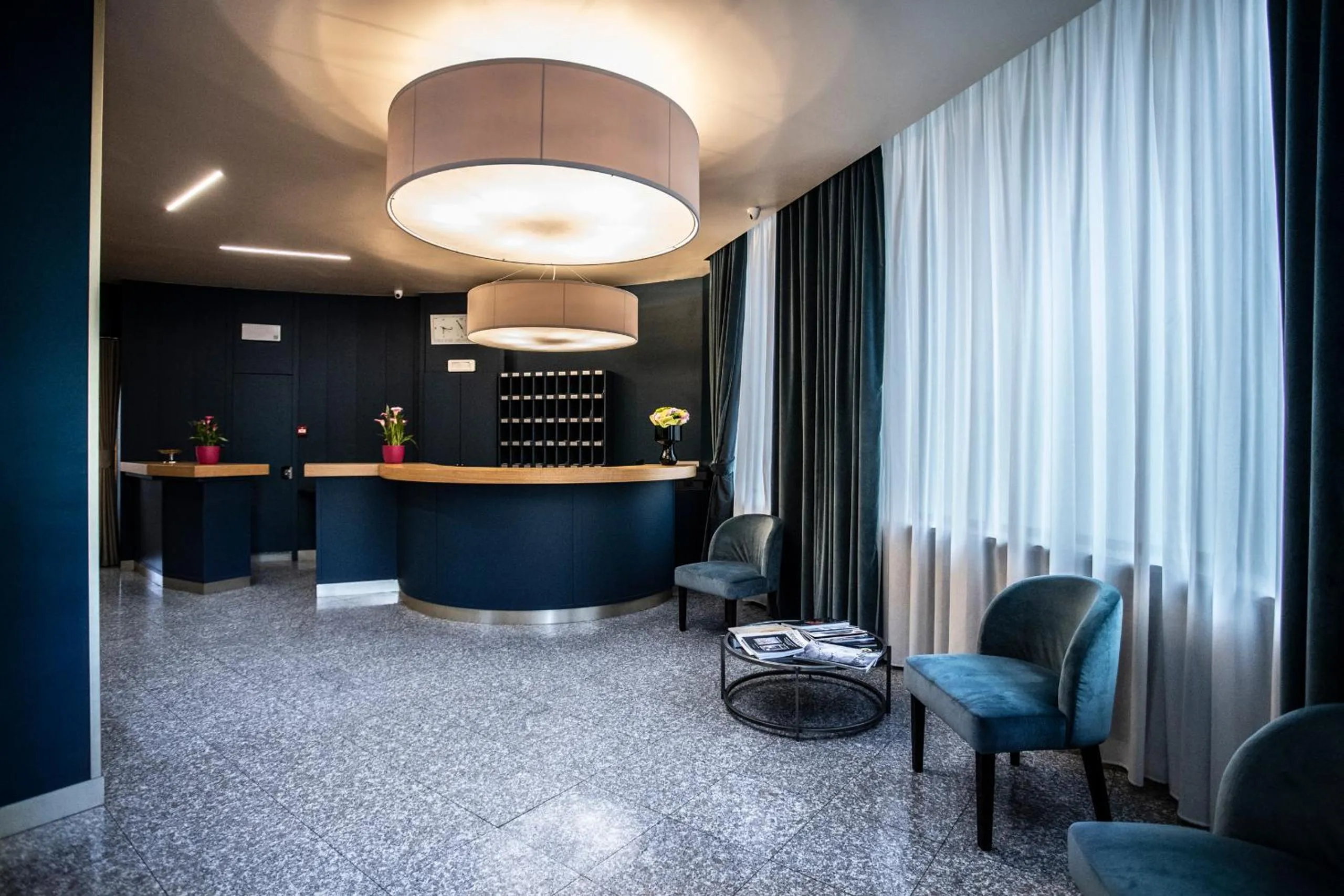 Living room in Hotel Delta