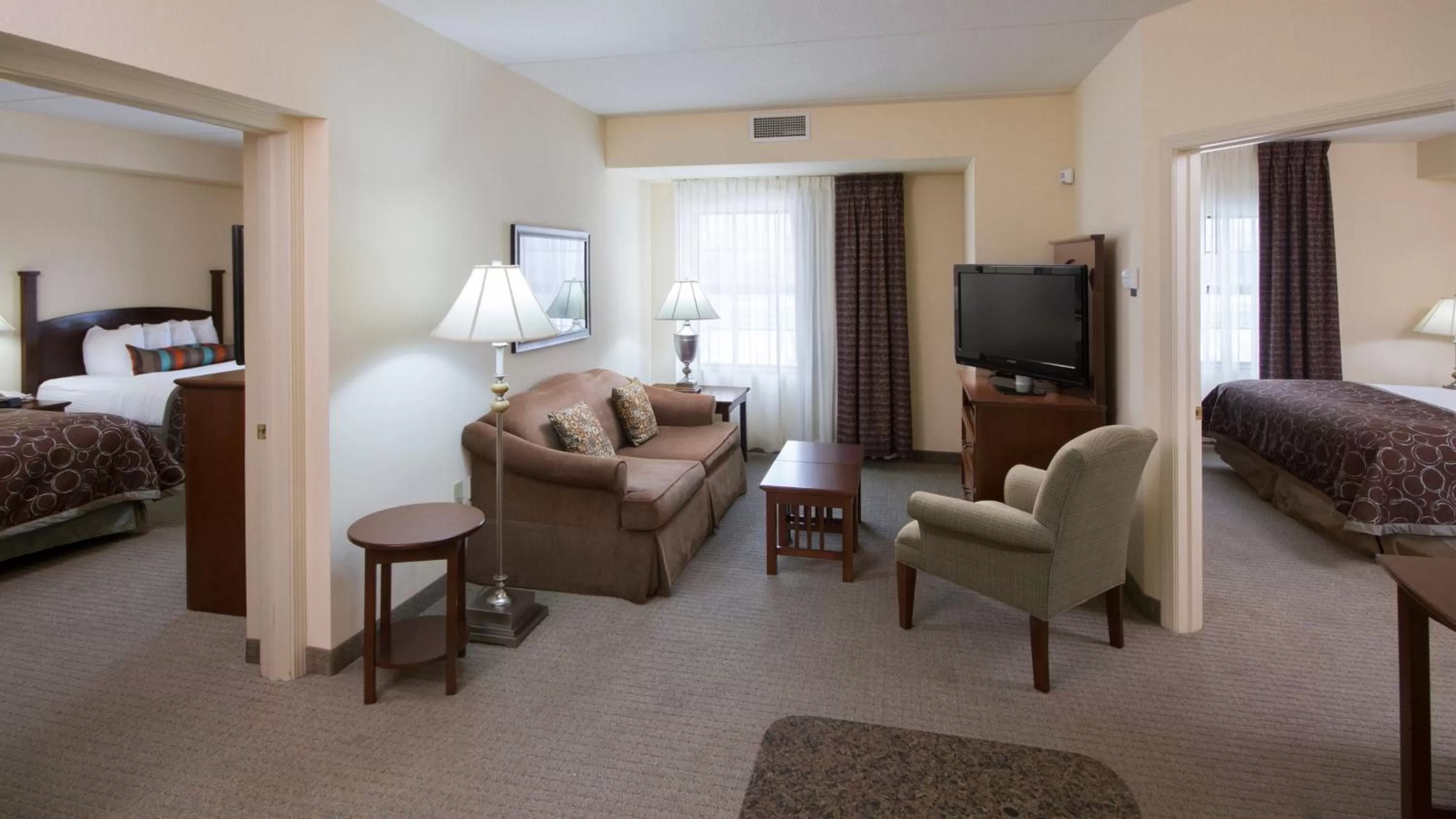 Photo of the whole room, Bed in Staybridge Suites Buffalo by IHG