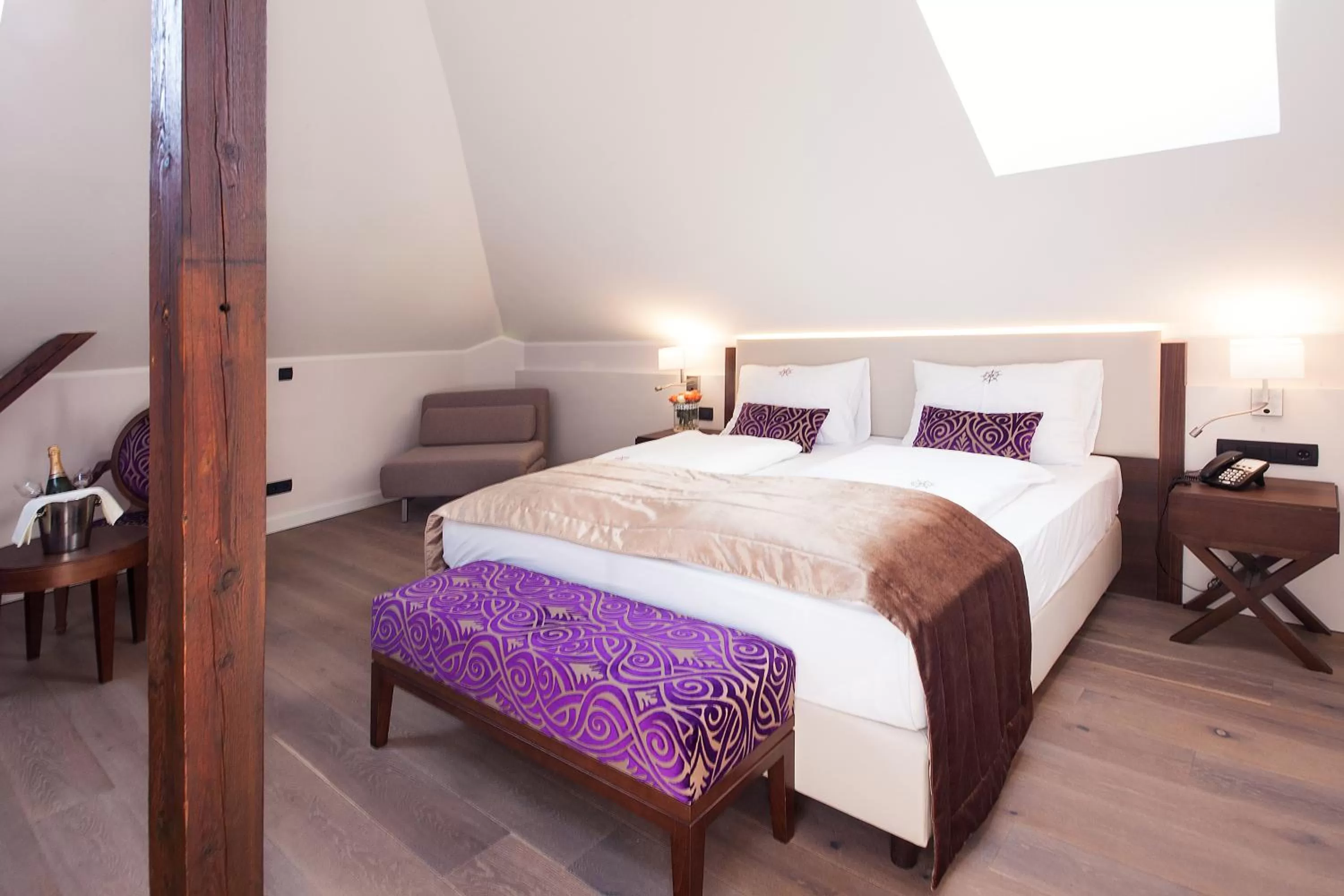 Bed in Boutique Hotel Adria