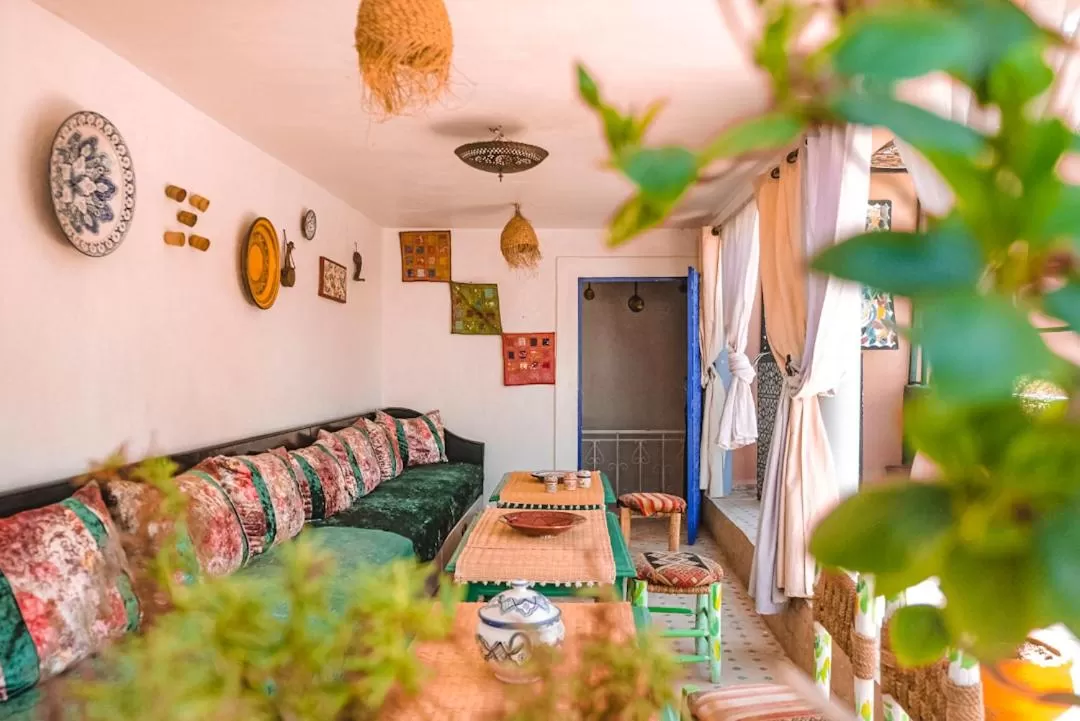 Seating Area in Héritage Lalla Aicha et SPA