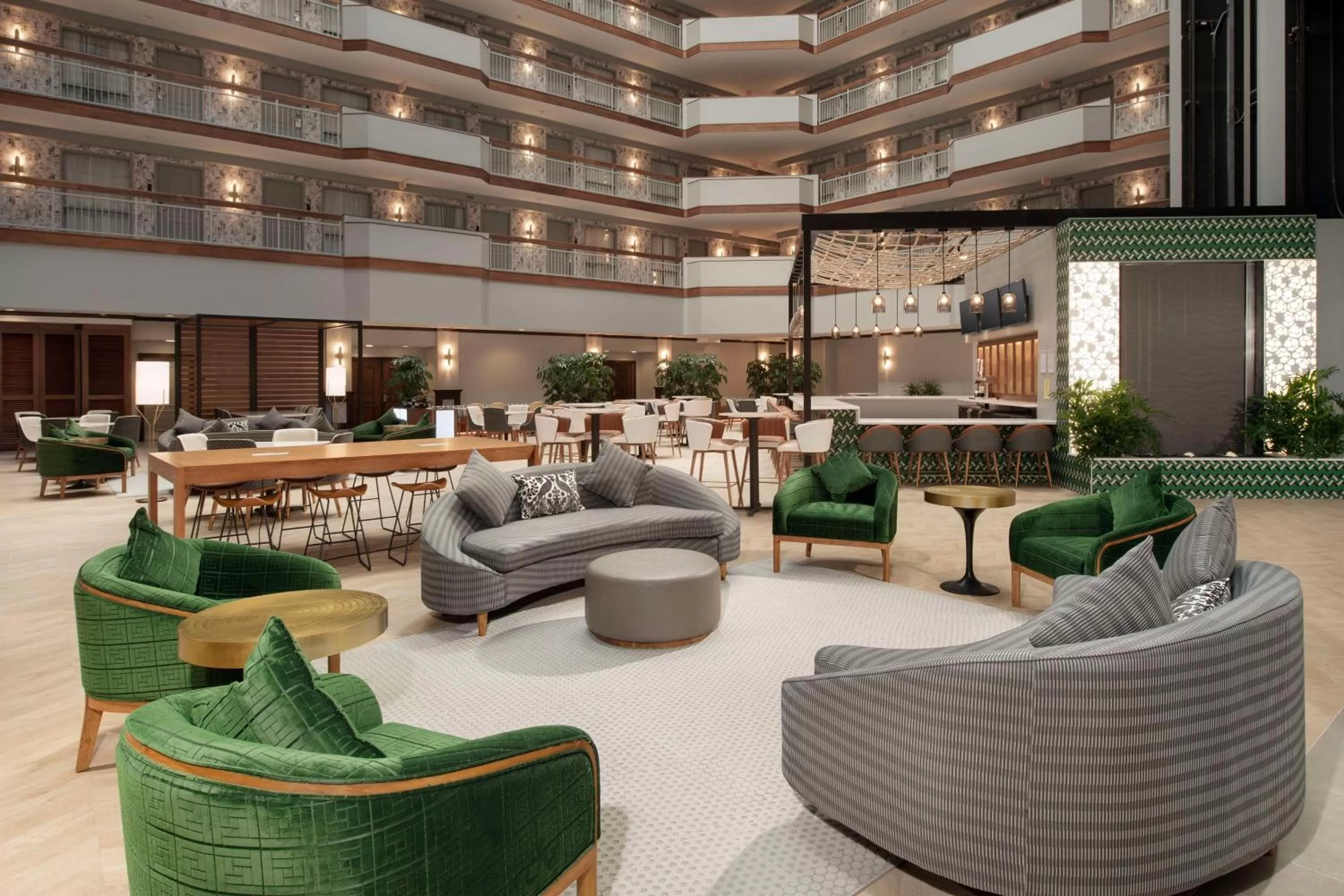 Lobby or reception in Embassy Suites by Hilton Dulles North Loudoun