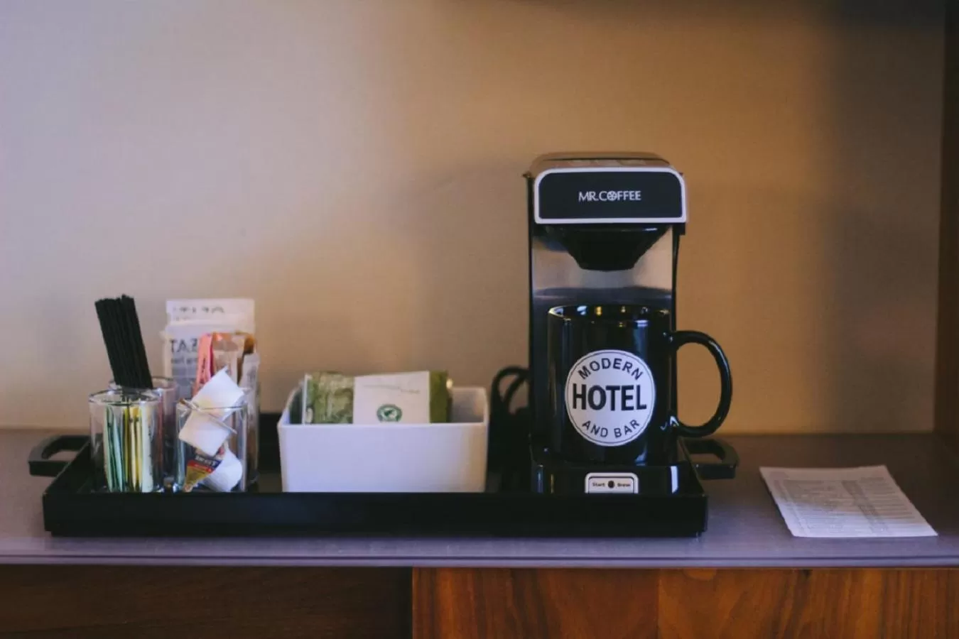 Coffee/tea facilities in Modern Hotel
