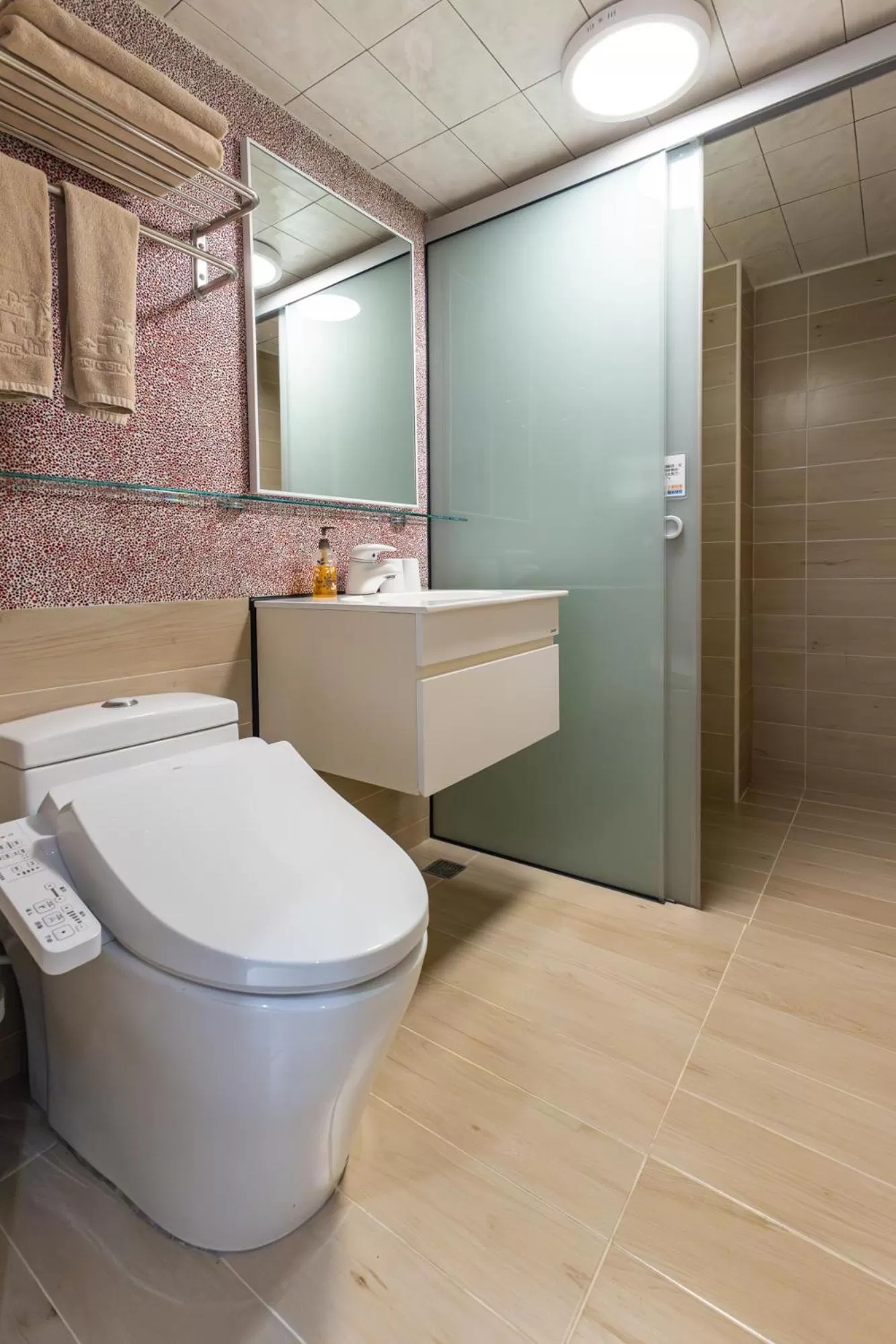 Shower in Beachcastle & Sea View Villa