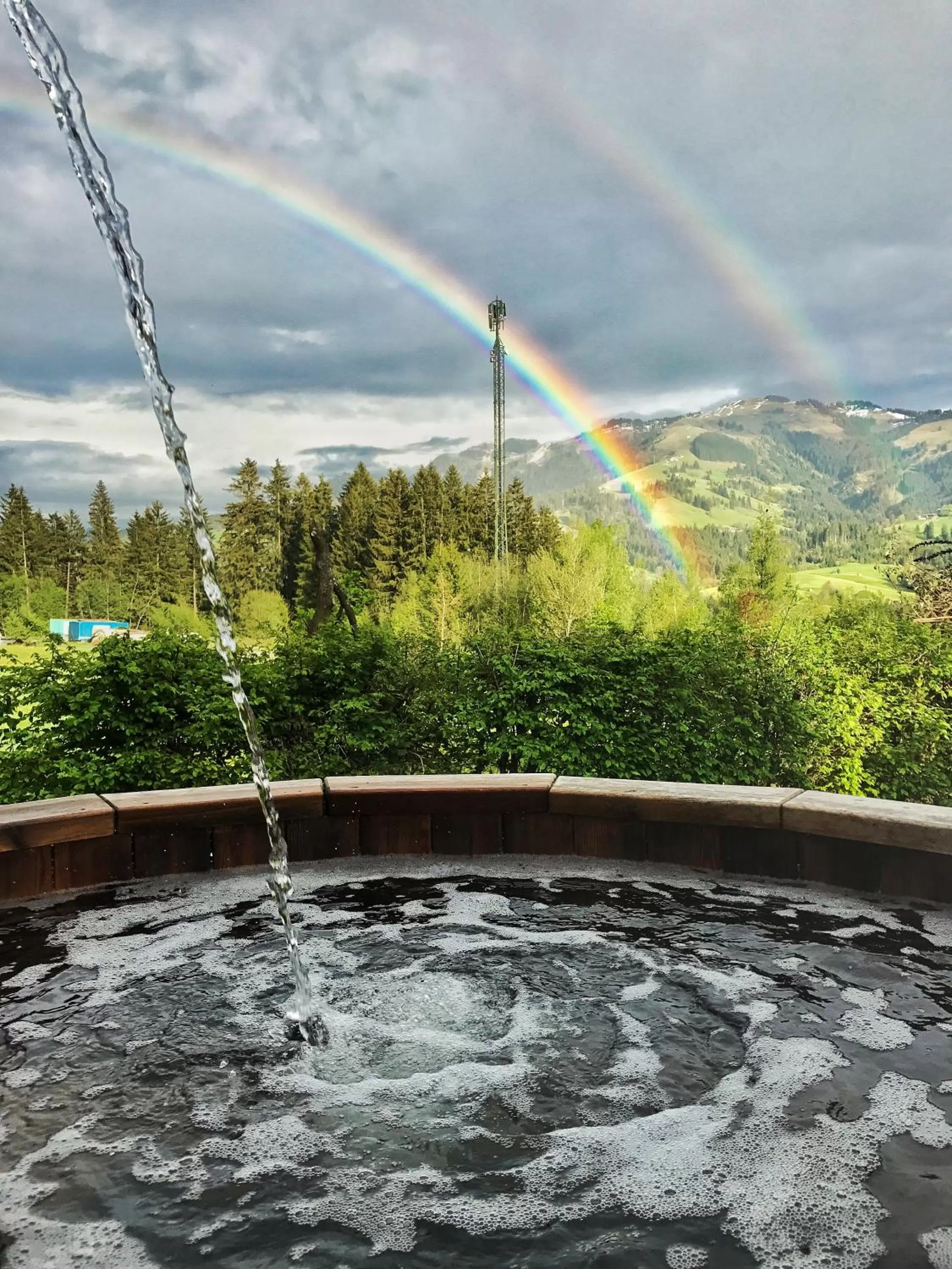 Swimming pool in Hotel Garni Wieshof