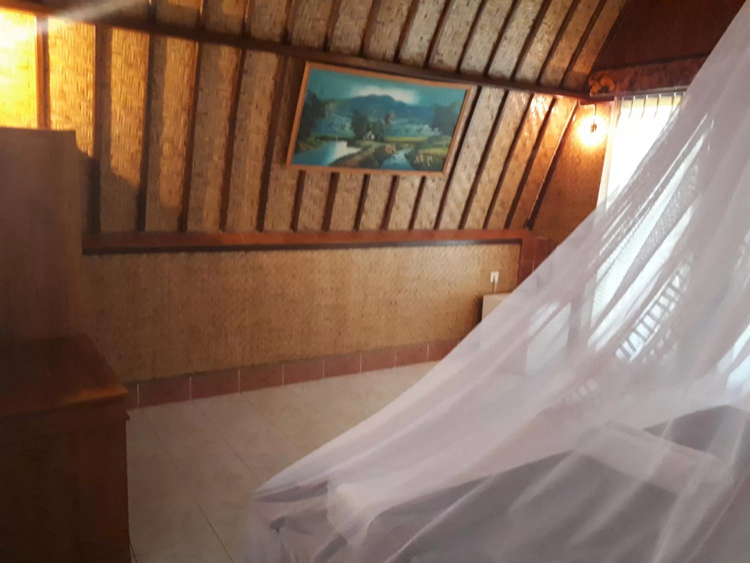 Bed in Sandy Beach Bungalows