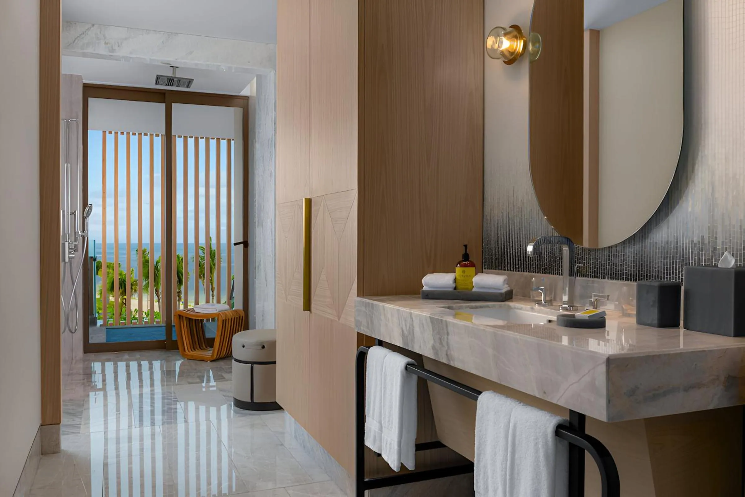 Shower in Waldorf Astoria Riviera Maya