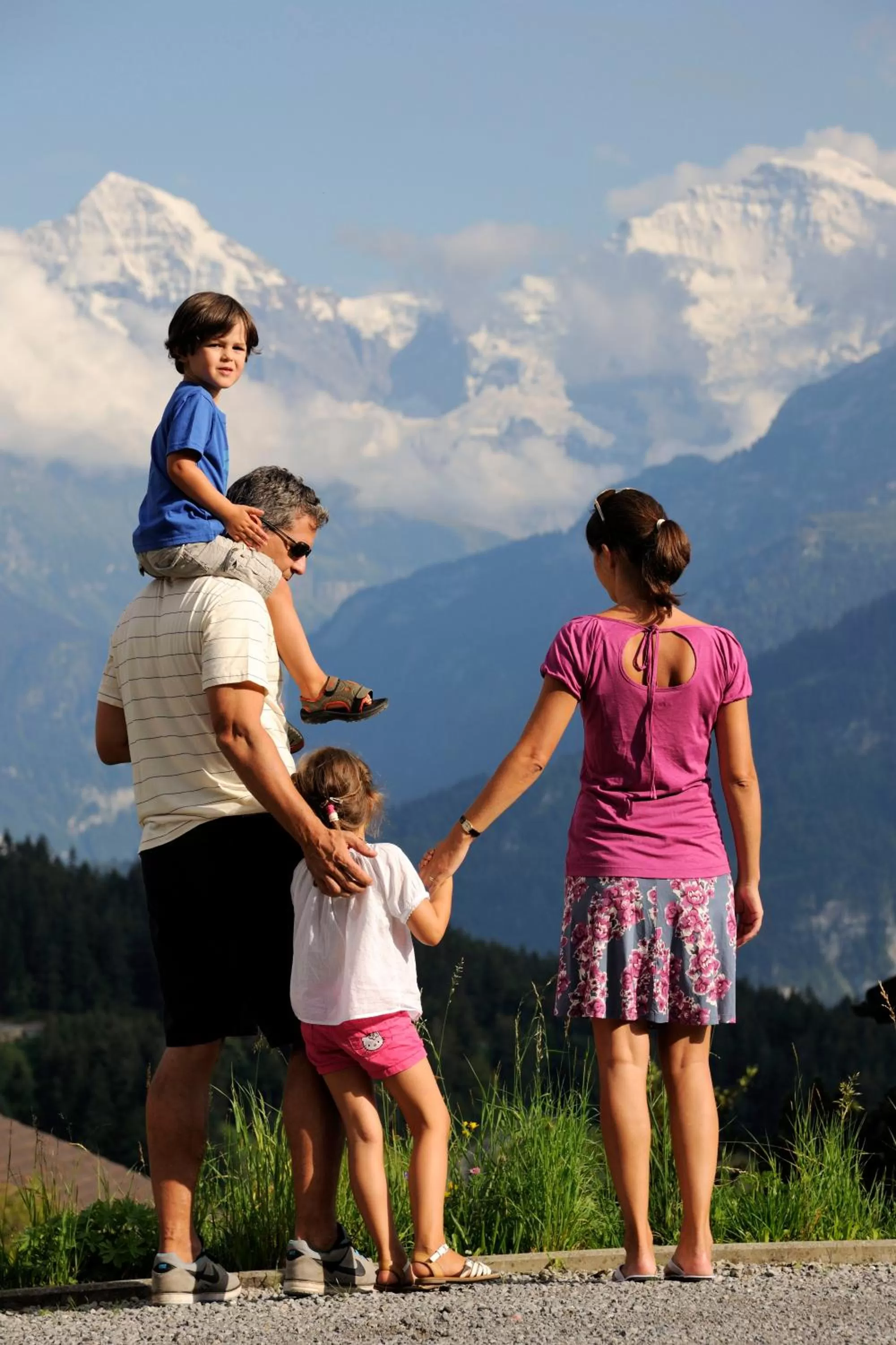 Hiking in Chalet-Gafri - BnB - Frühstückspension und Gastfreundschaft