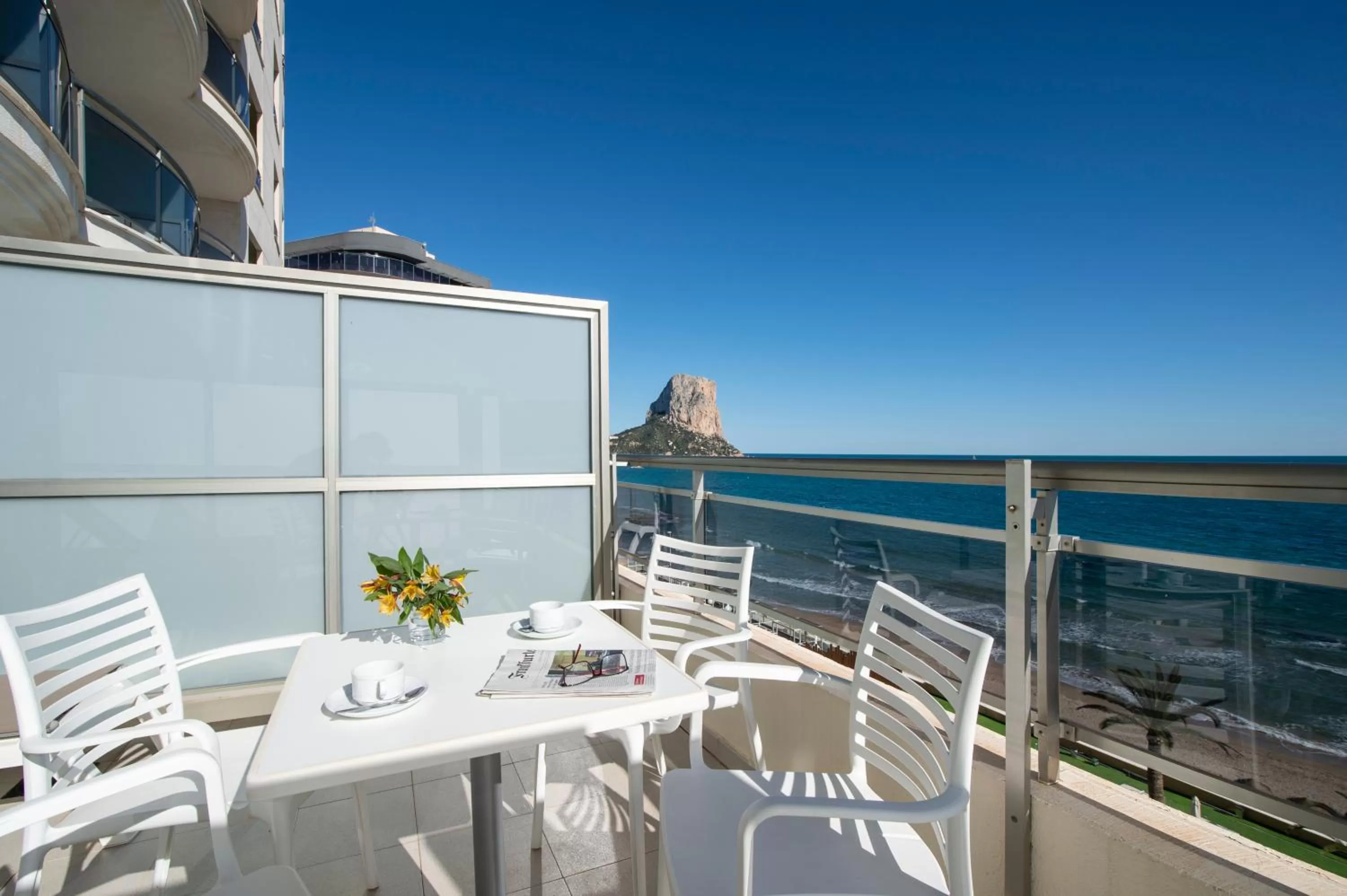 Balcony/Terrace in Hotel Bahía Calpe by Pierre & Vacances