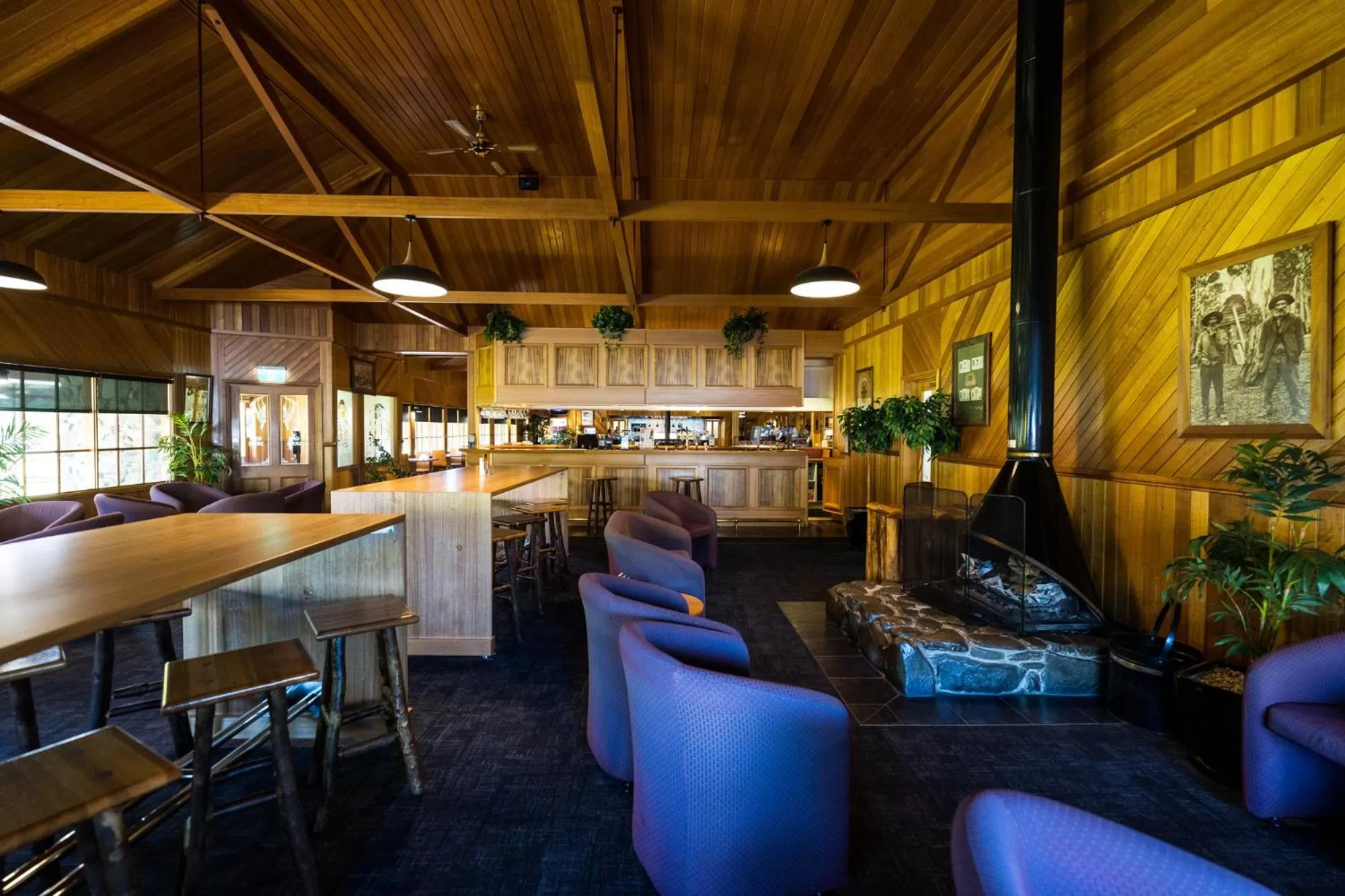 Lounge or bar in Tall Timbers Tasmania