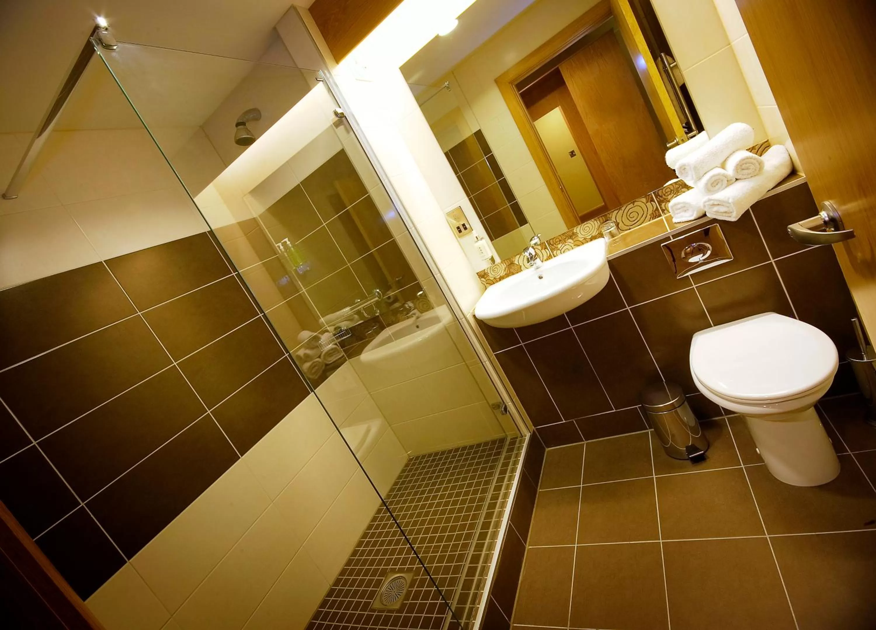 Toilet in Belmore Court & Motel