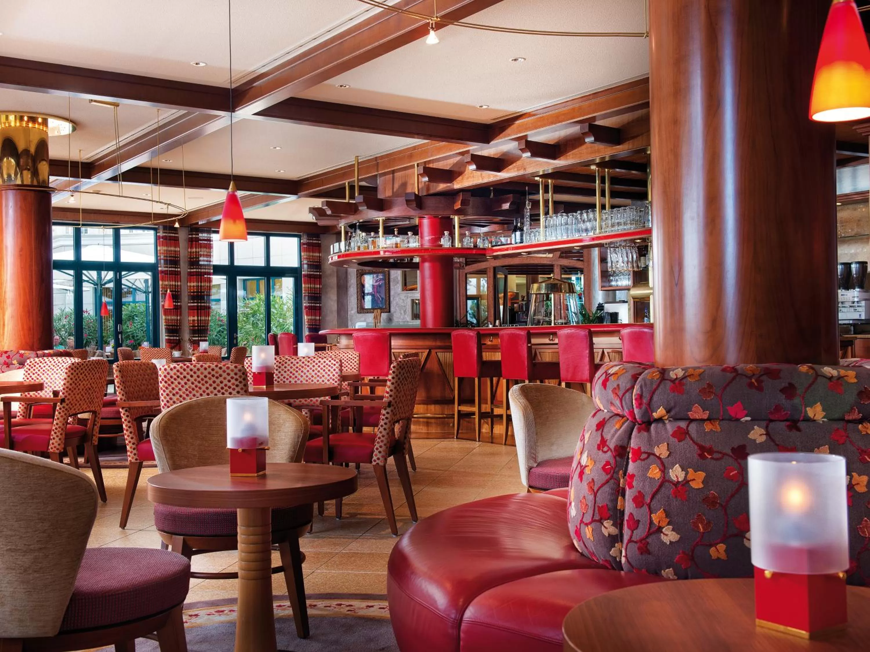 Lounge or bar in aja Strandhotel Bansin