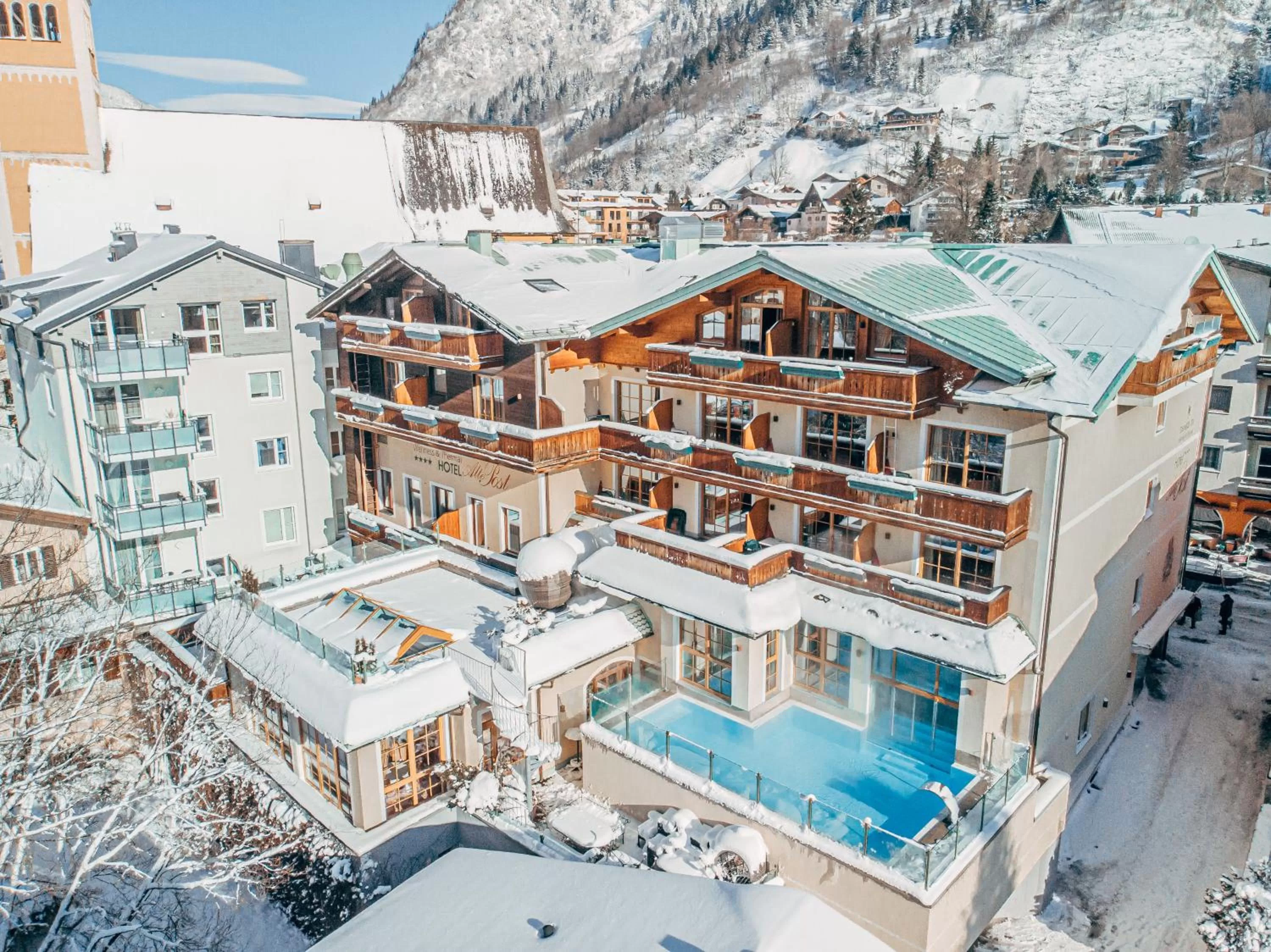 Property building in POST POST Hotel - Alpine Boutique Hotel & Spa