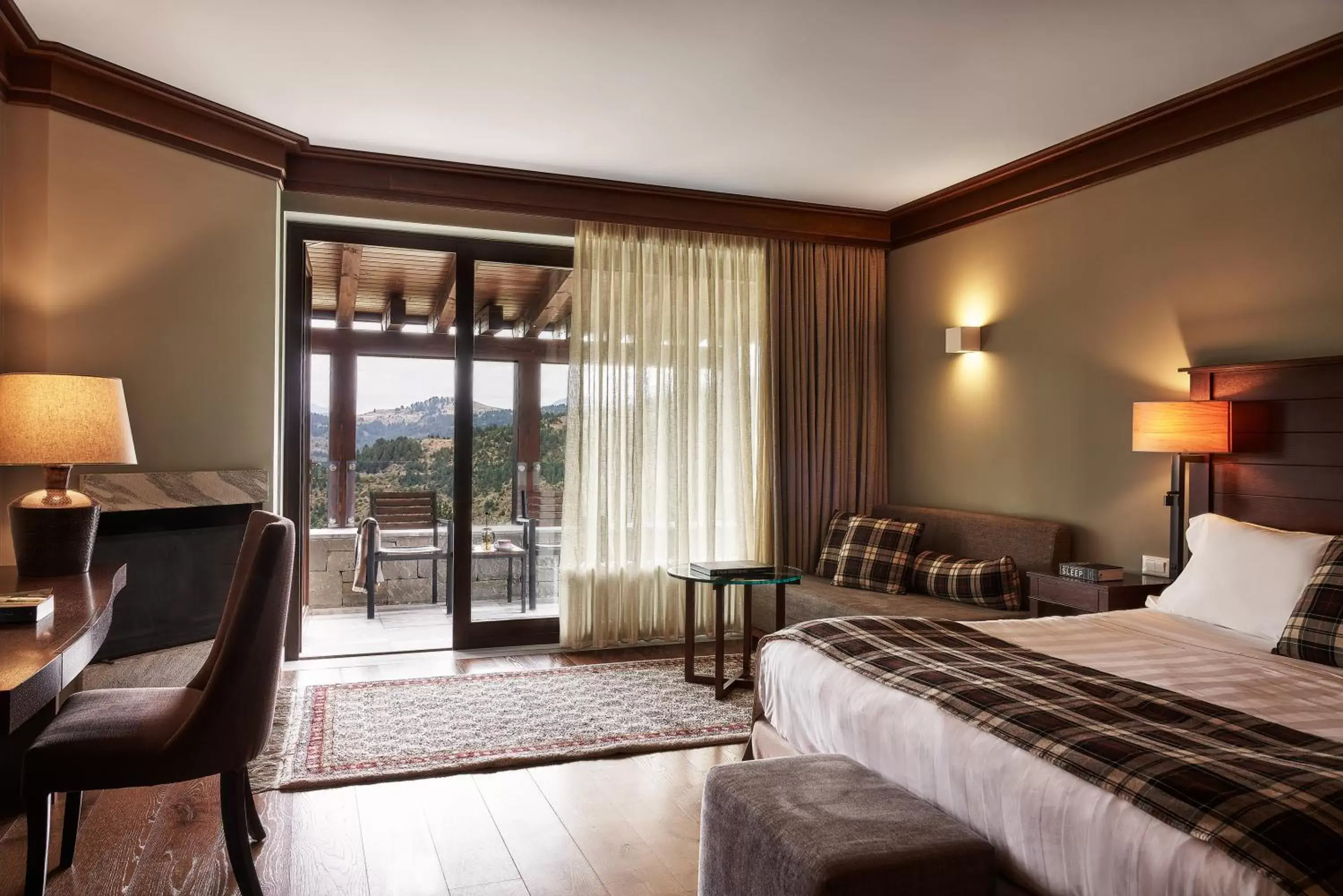 Superior Suite with Mountain View in Grand Forest Metsovo - Leading Hotels of the World Superior Suite with Mountain View in Grand Forest Metsovo - Leading Hotels of the World