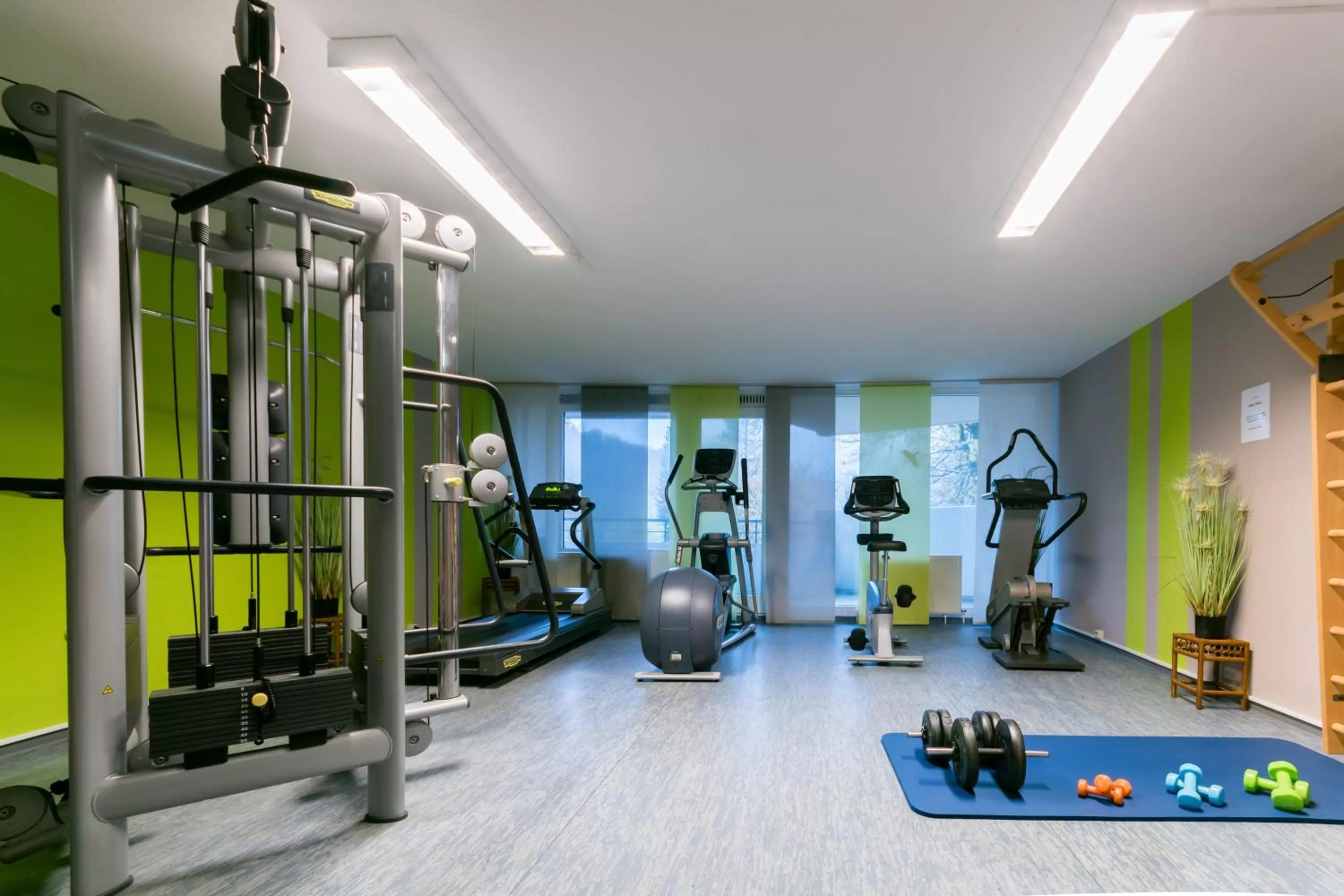 Fitness centre/facilities in Familien Apartmenthotel Panoramic