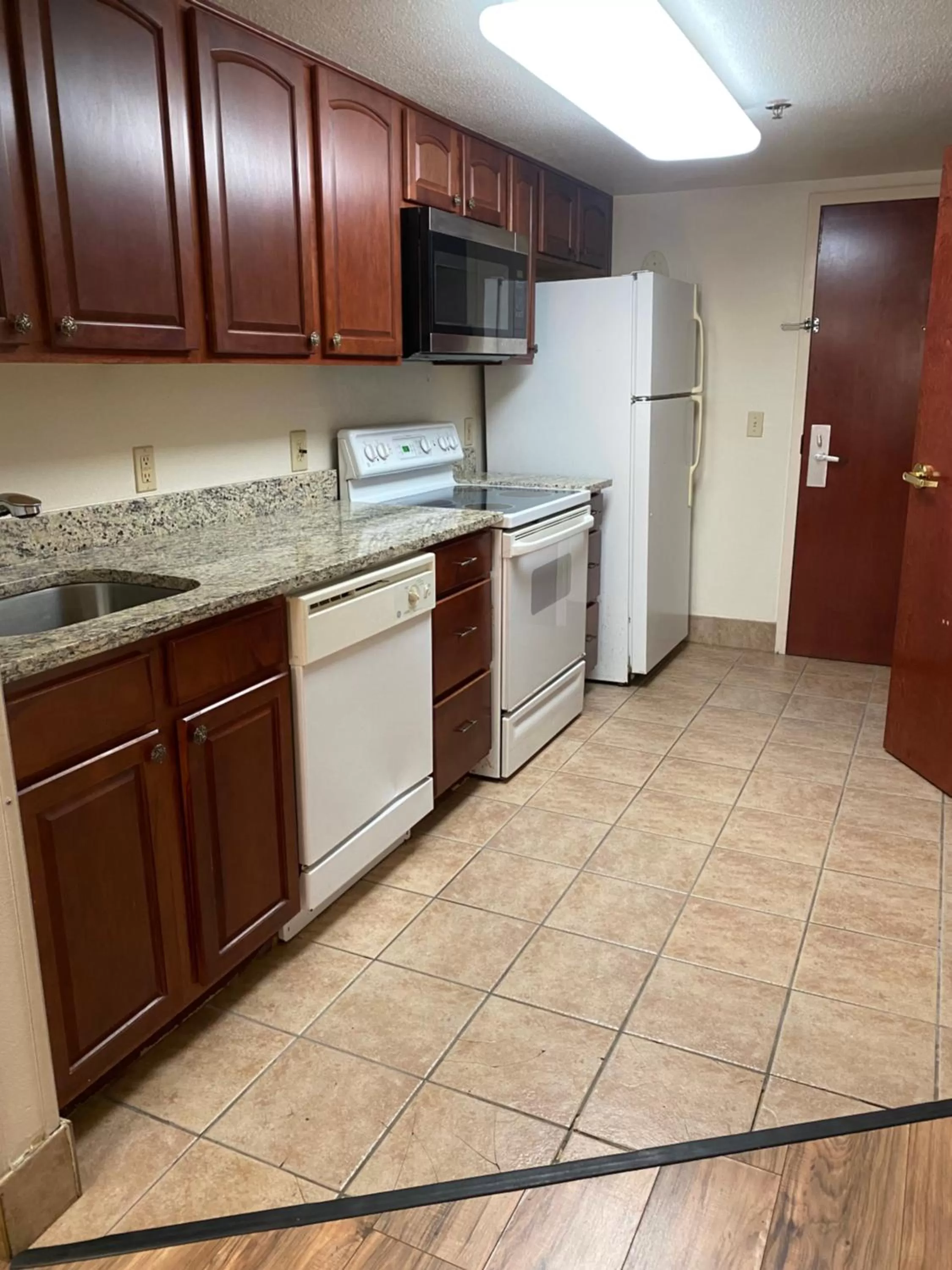 Kitchen or kitchenette in Homestead Lodge Apart Hotel