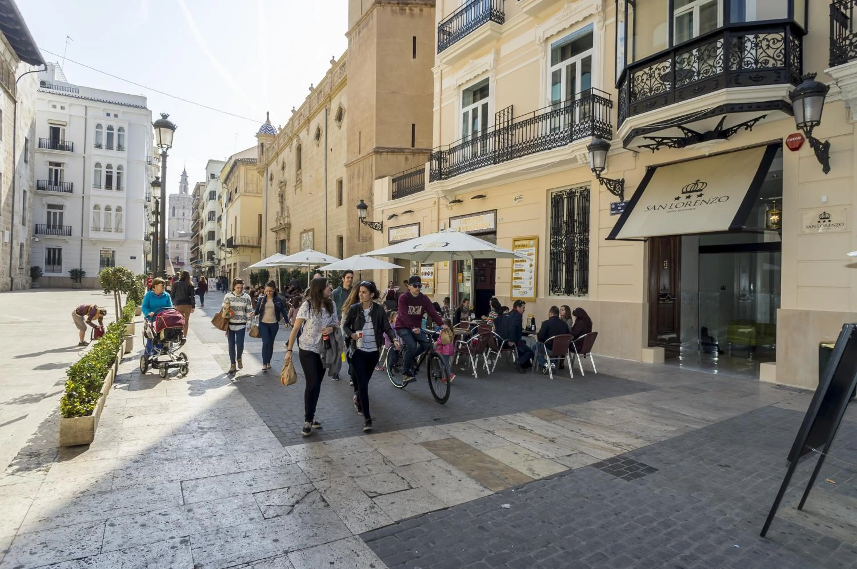 Decorative detail in Hotel San Lorenzo Boutique Plaza