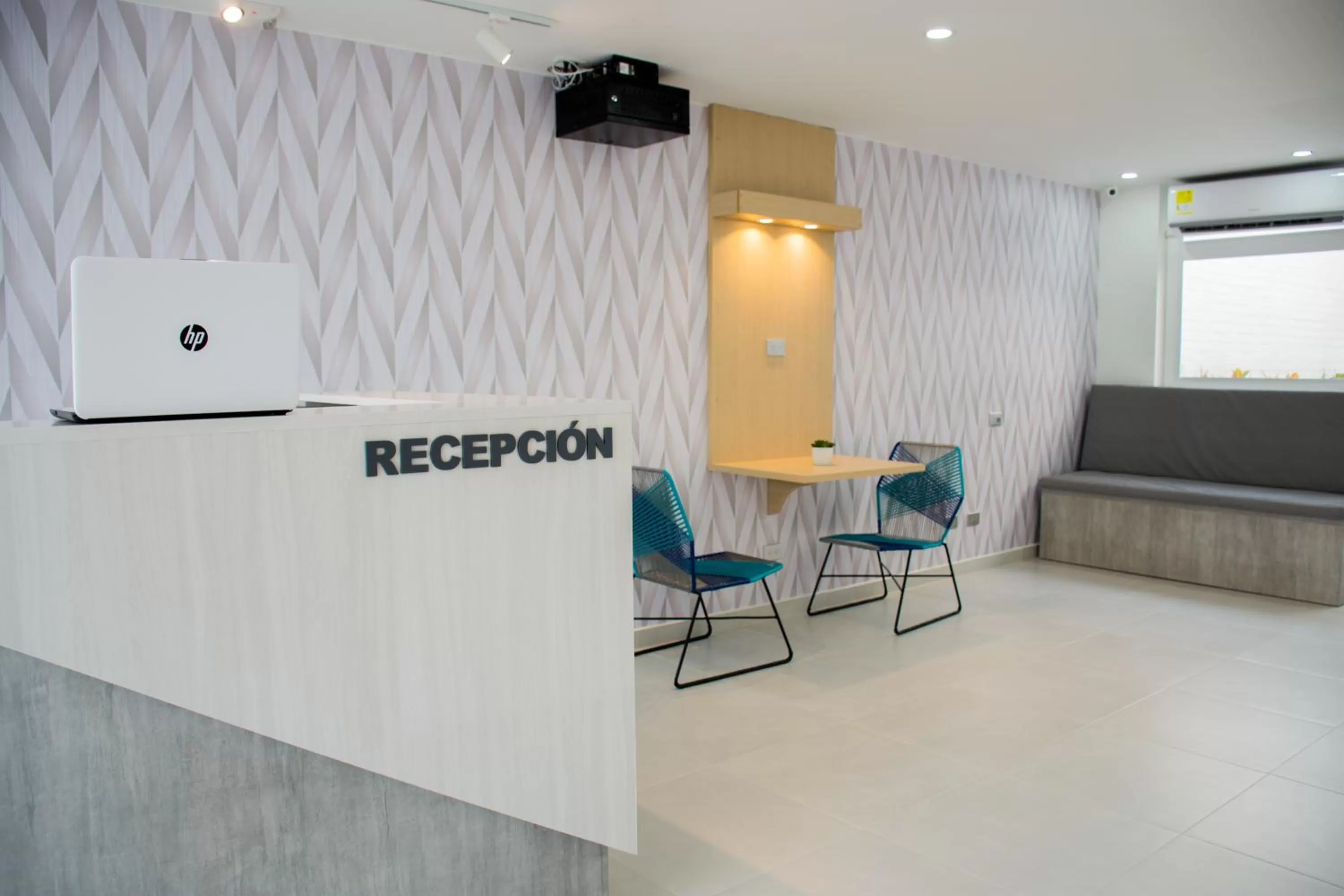 Lobby or reception in Stanza Hotel Monteria