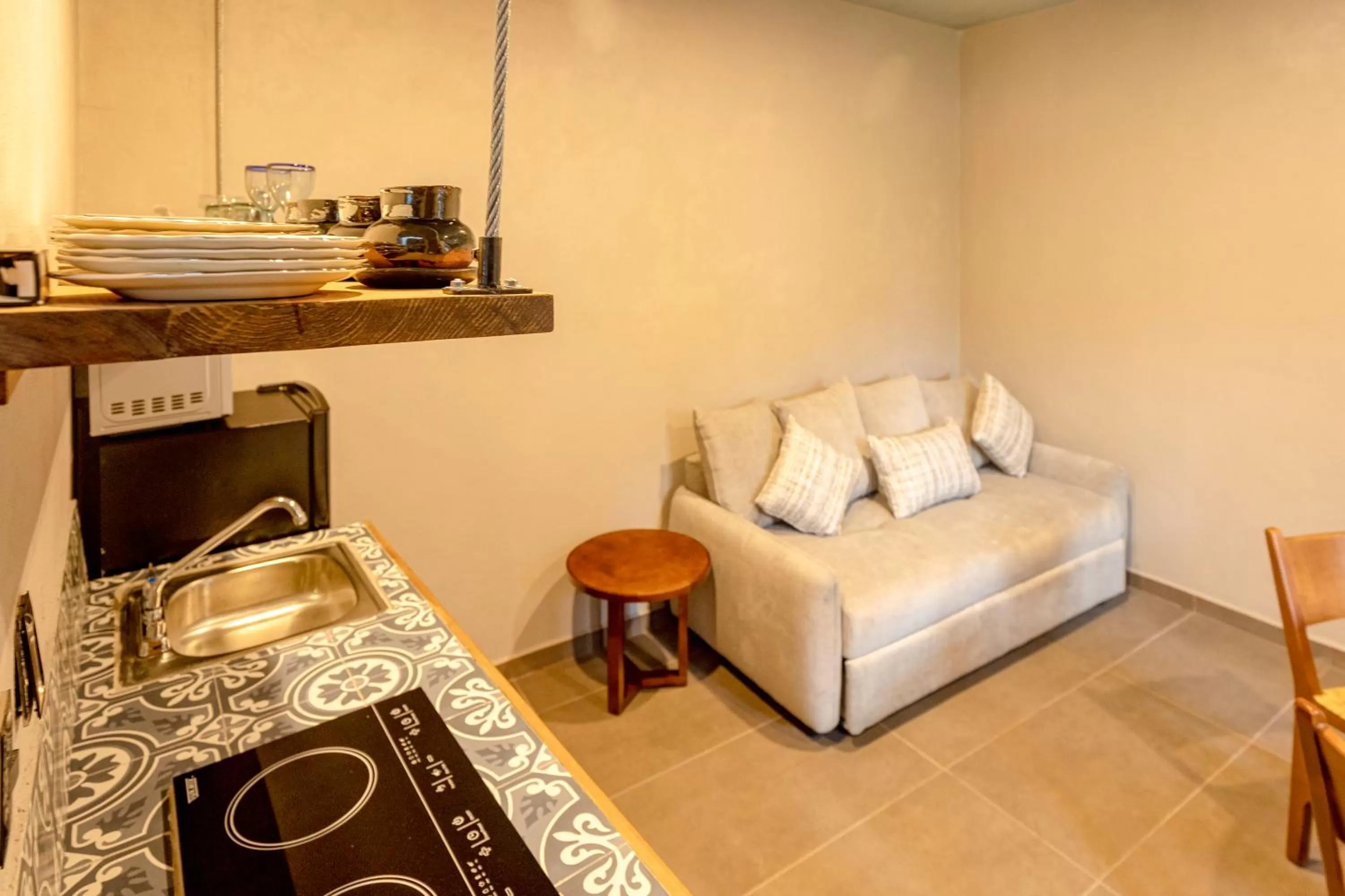 Living room in Casa Lavanda Hotel Boutique