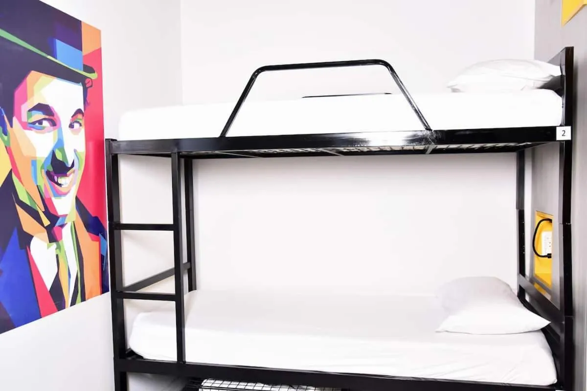 bunk bed, Bed in Cinema Hostel Jerusalem