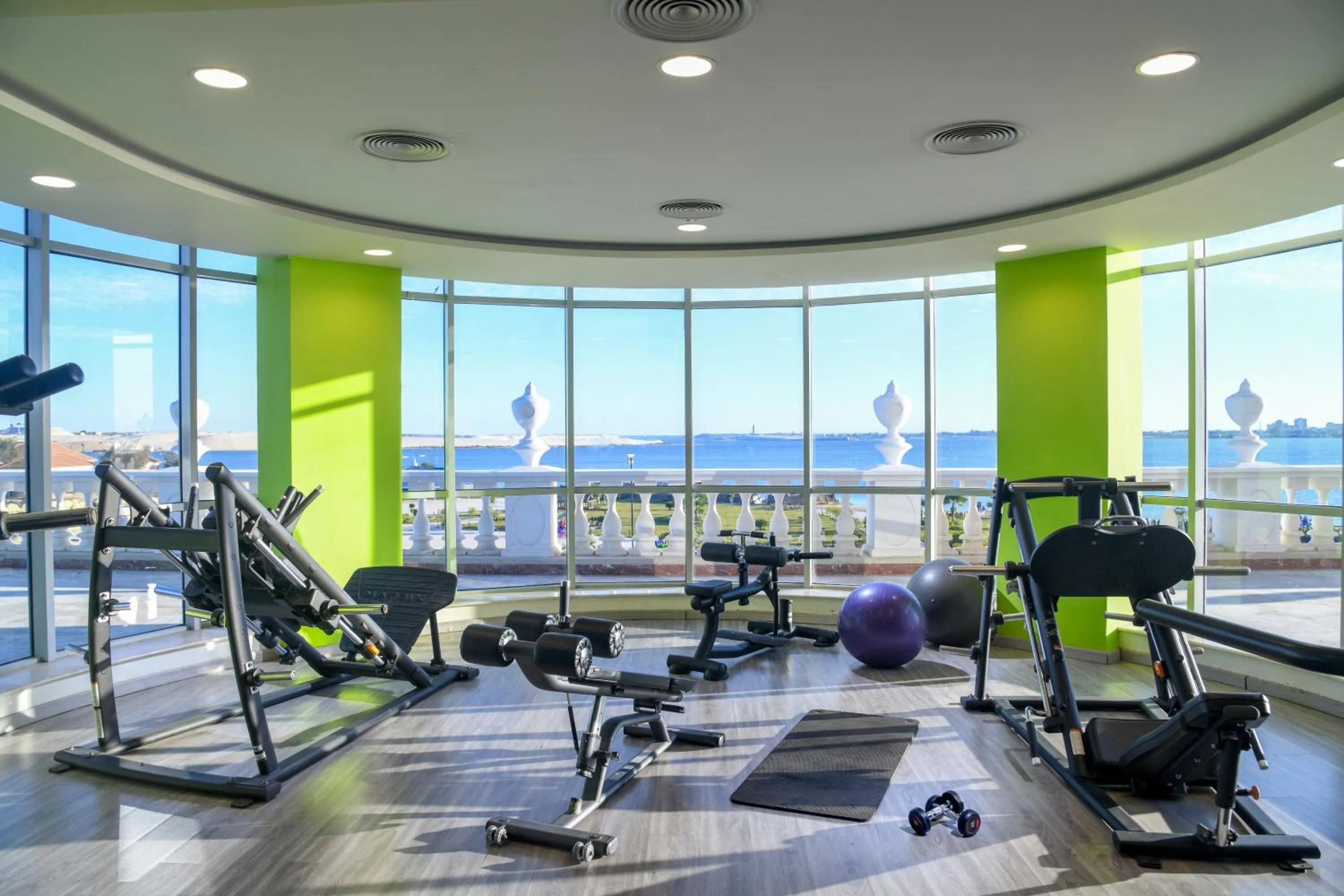 Fitness centre/facilities in Tolip El Forsan Hotel