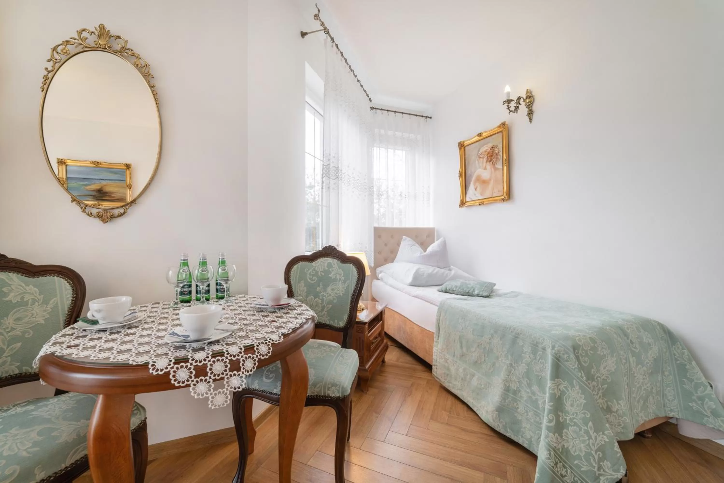 Bed in Pensjonat & Restauracja Admirał