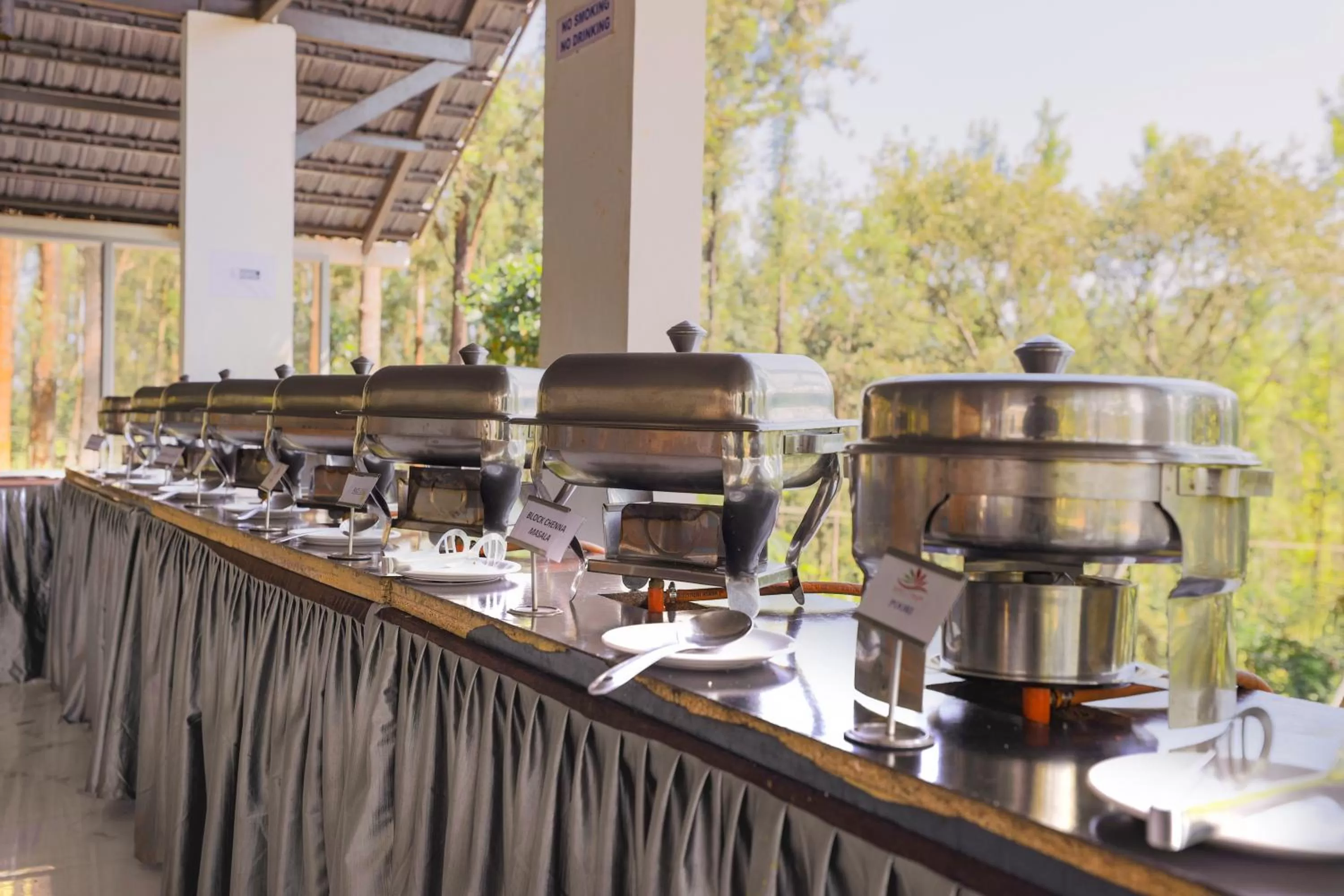 Restaurant/Places to Eat in The Spectrum Resort, Chikmagalur