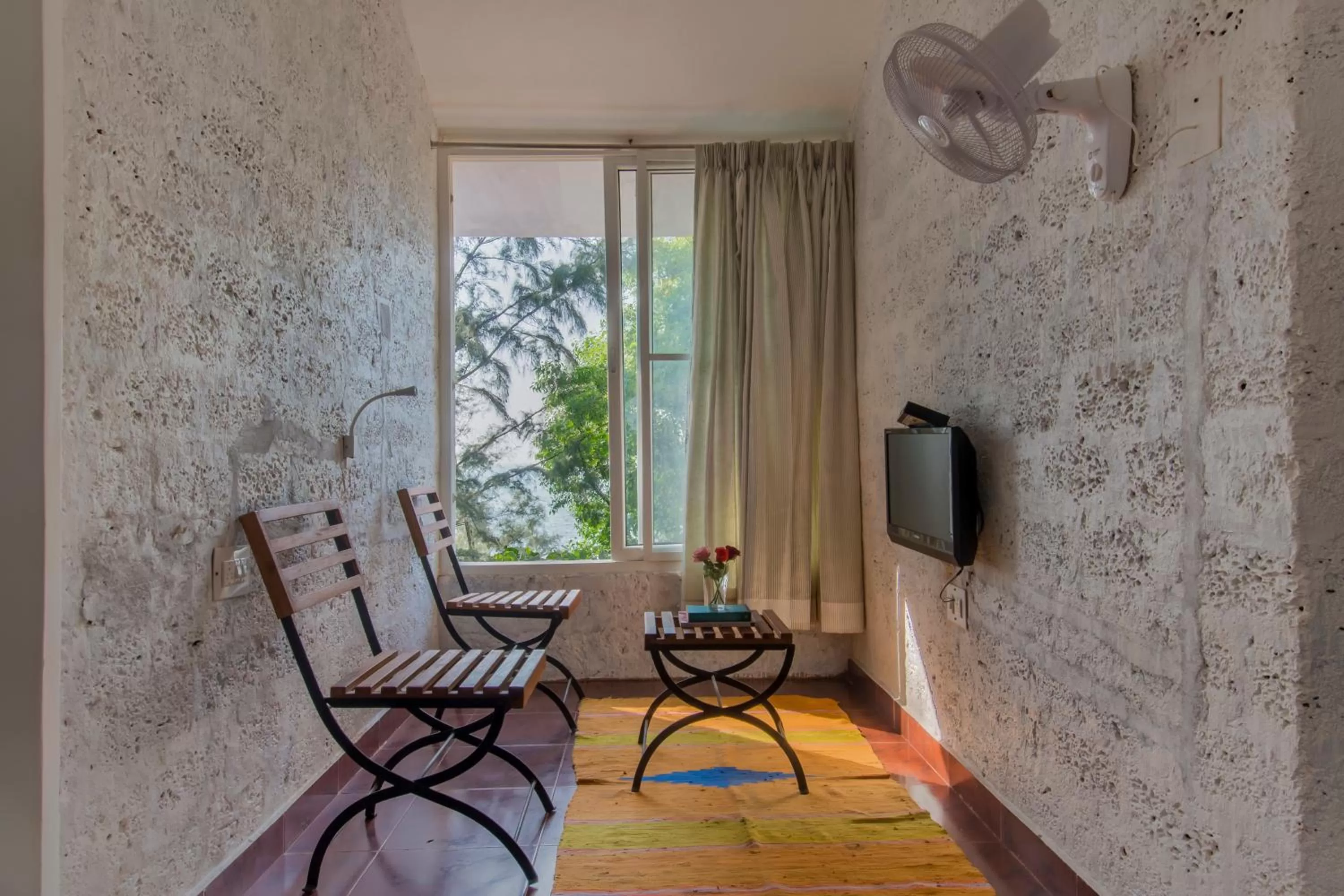 Seating area, TV/Entertainment Center in Red Earth - Gokarna