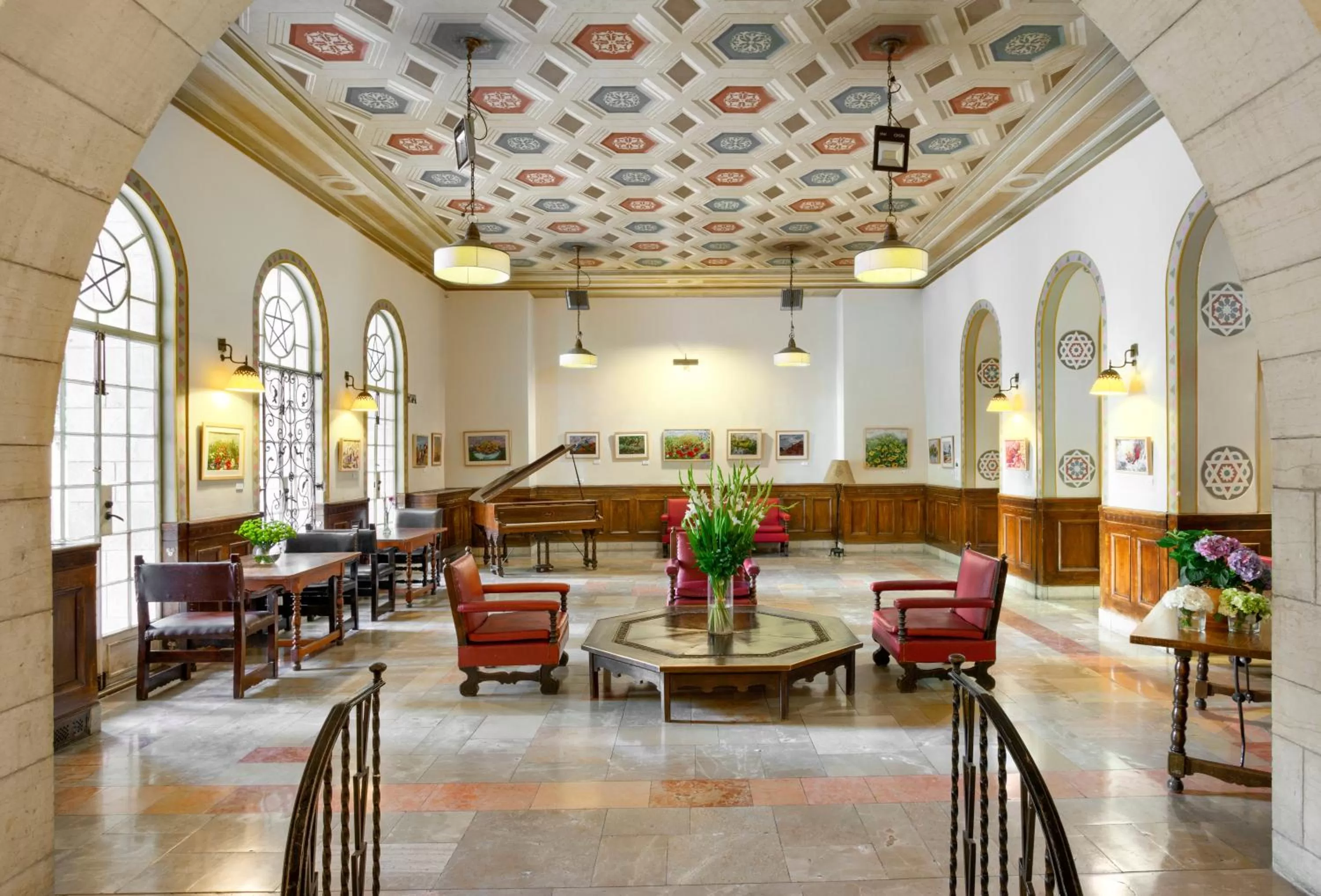 Lobby or reception in YMCA Three Arches Hotel