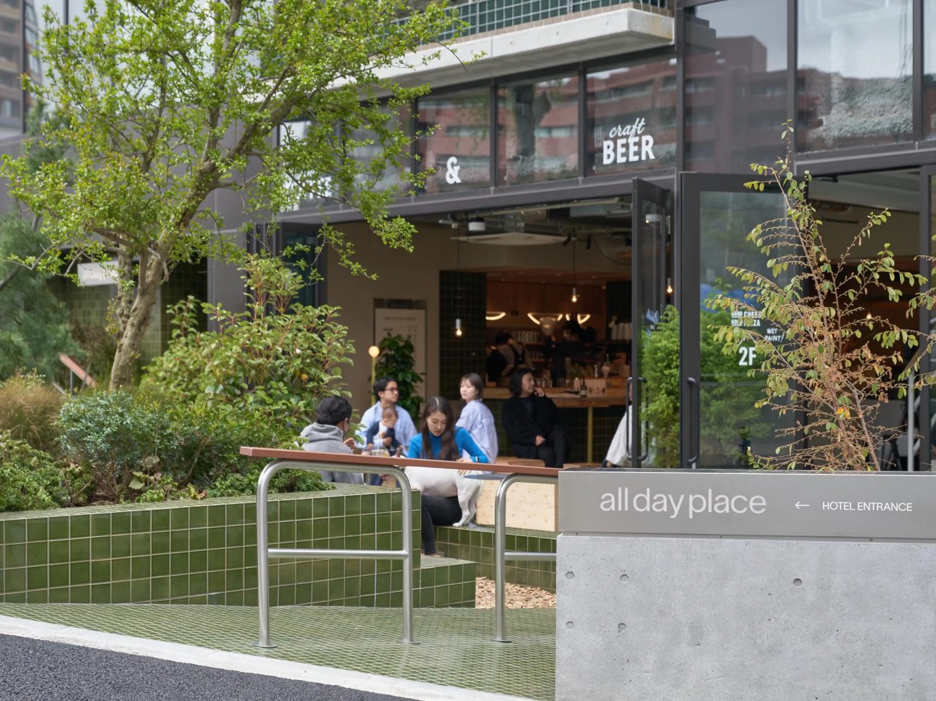 Balcony/Terrace in all day place shibuya