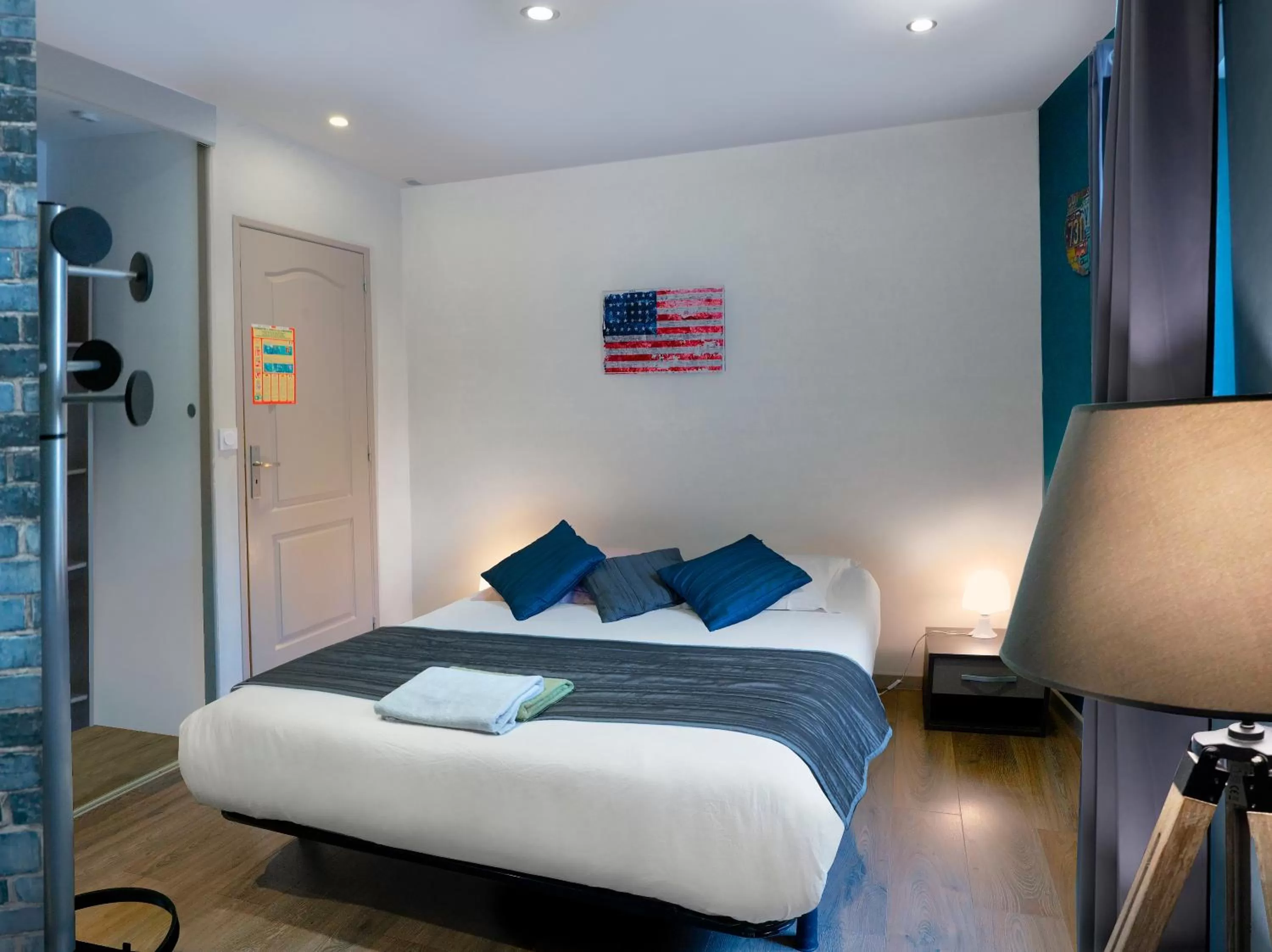 Bed in Chambre d'hôte et gîte chez Thomas et John