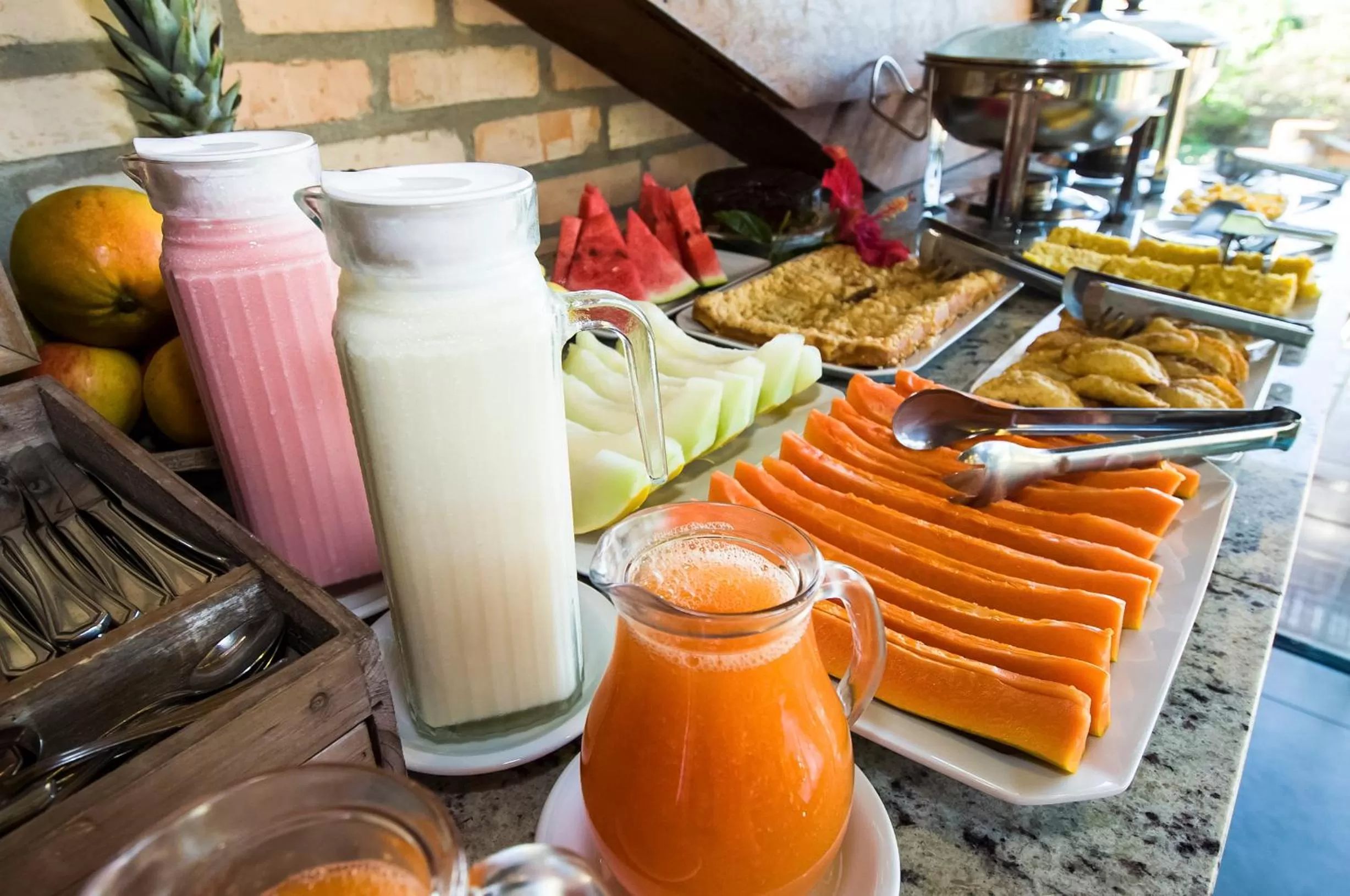 Breakfast in Pousada Canto da Vigia