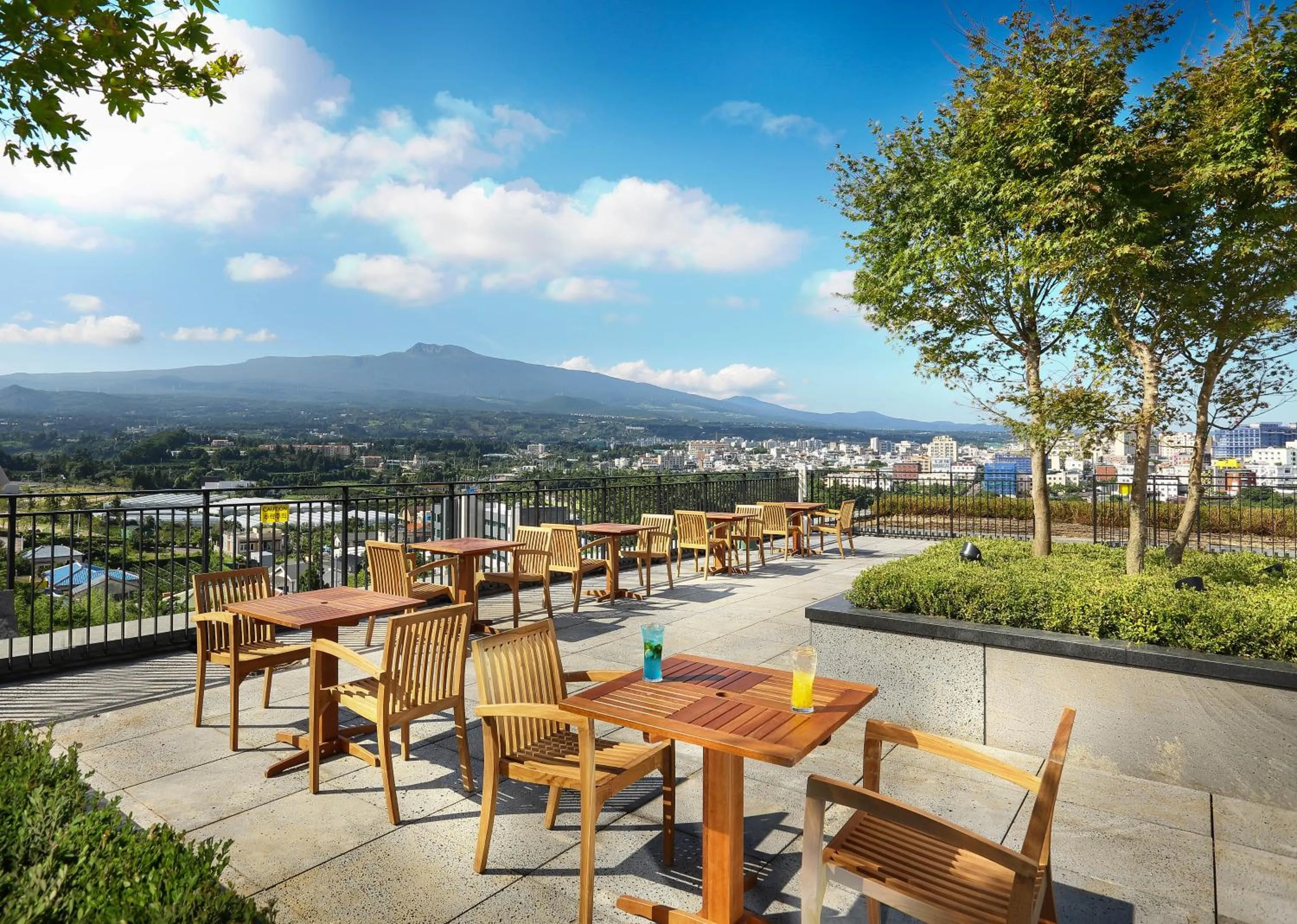 Balcony/Terrace in Parksunshine Jeju