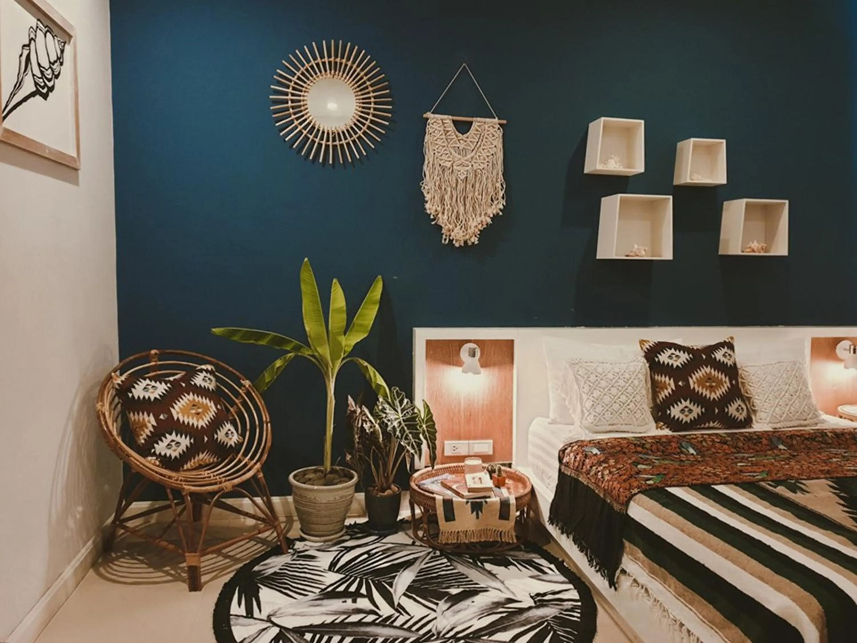 Bed in Chill House at Naiyang