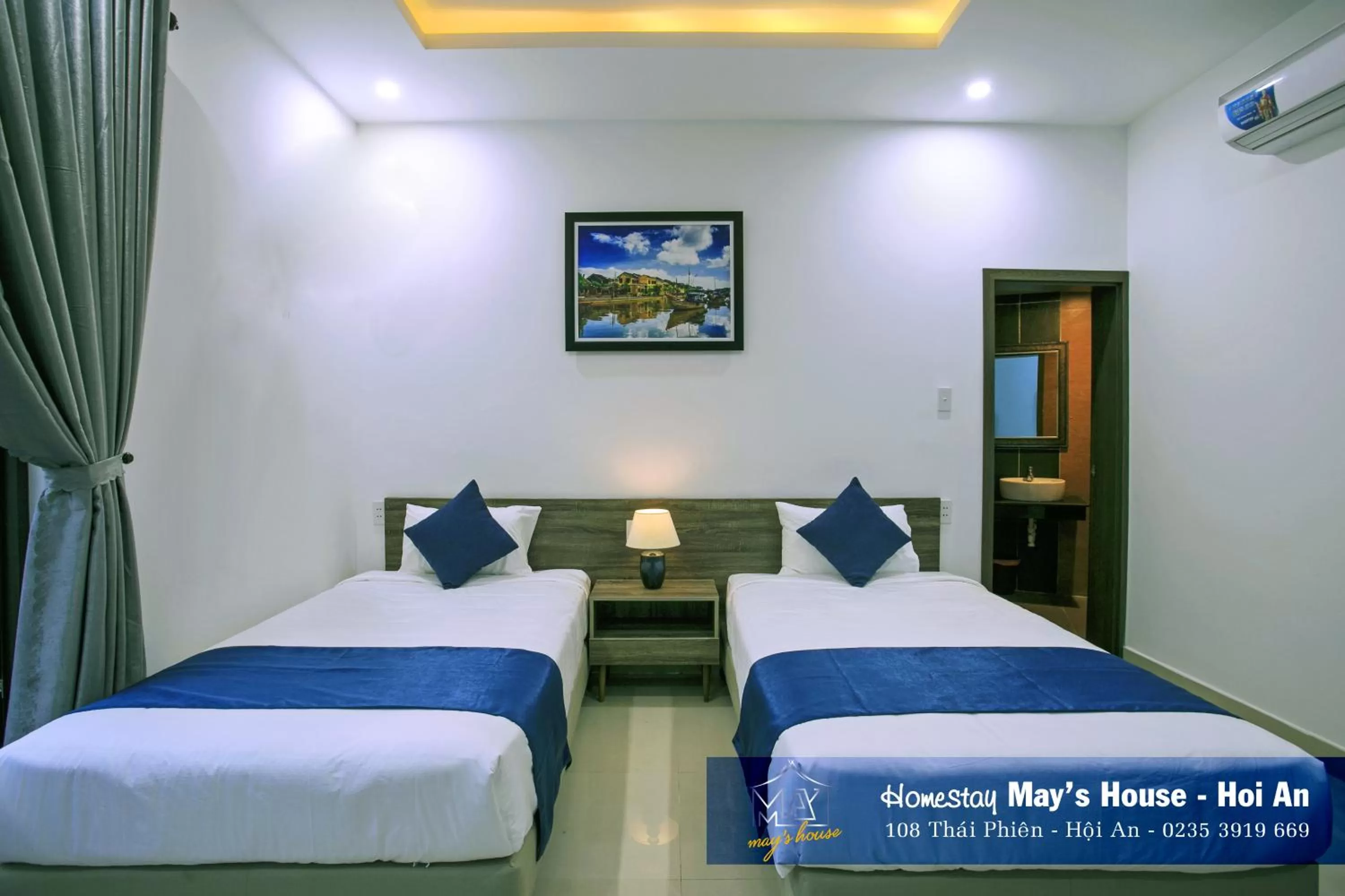 Bed in May's House Hoi An