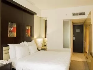 Bedroom, Bed in Grandkemang Hotel