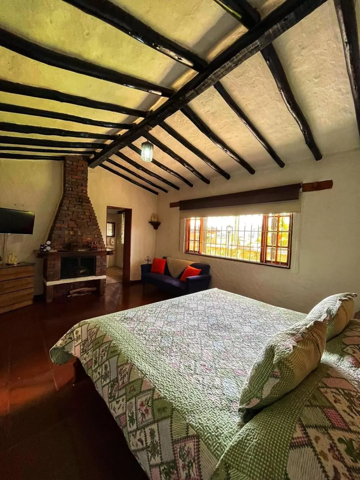 Photo of the whole room, Bed in Hotel Campestre Franchesca