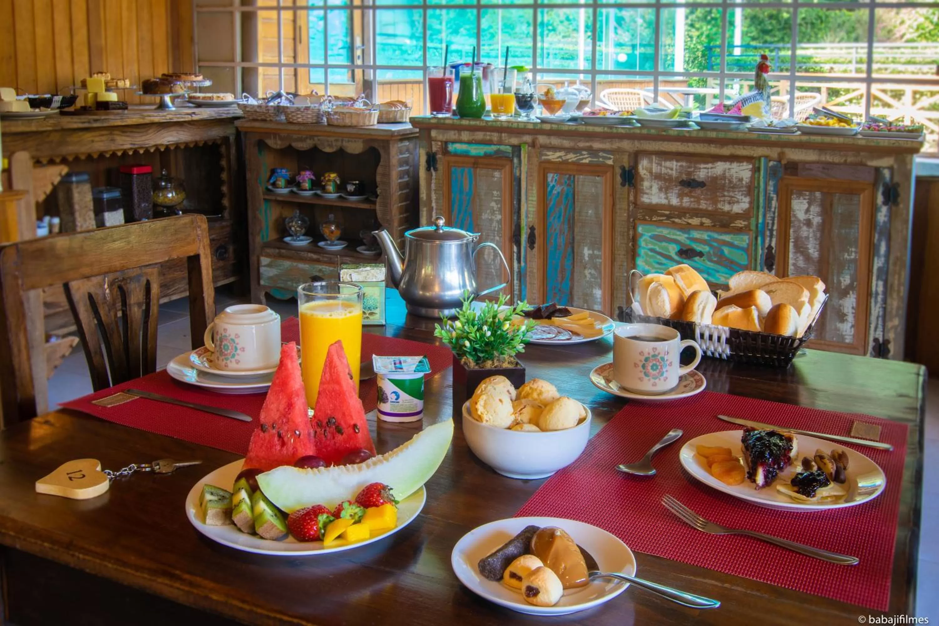 Breakfast in Pousada Serra Villena