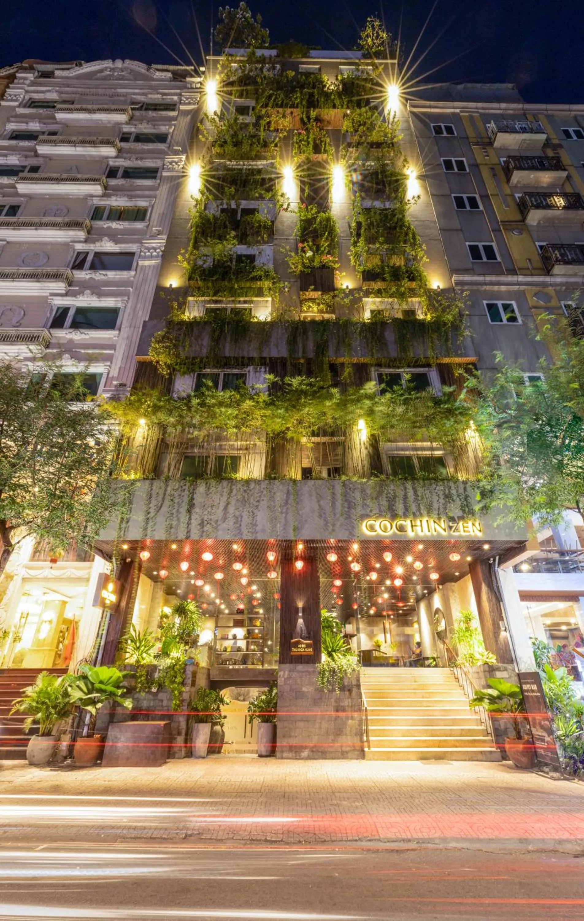 Property building in Cochin Zen Hotel