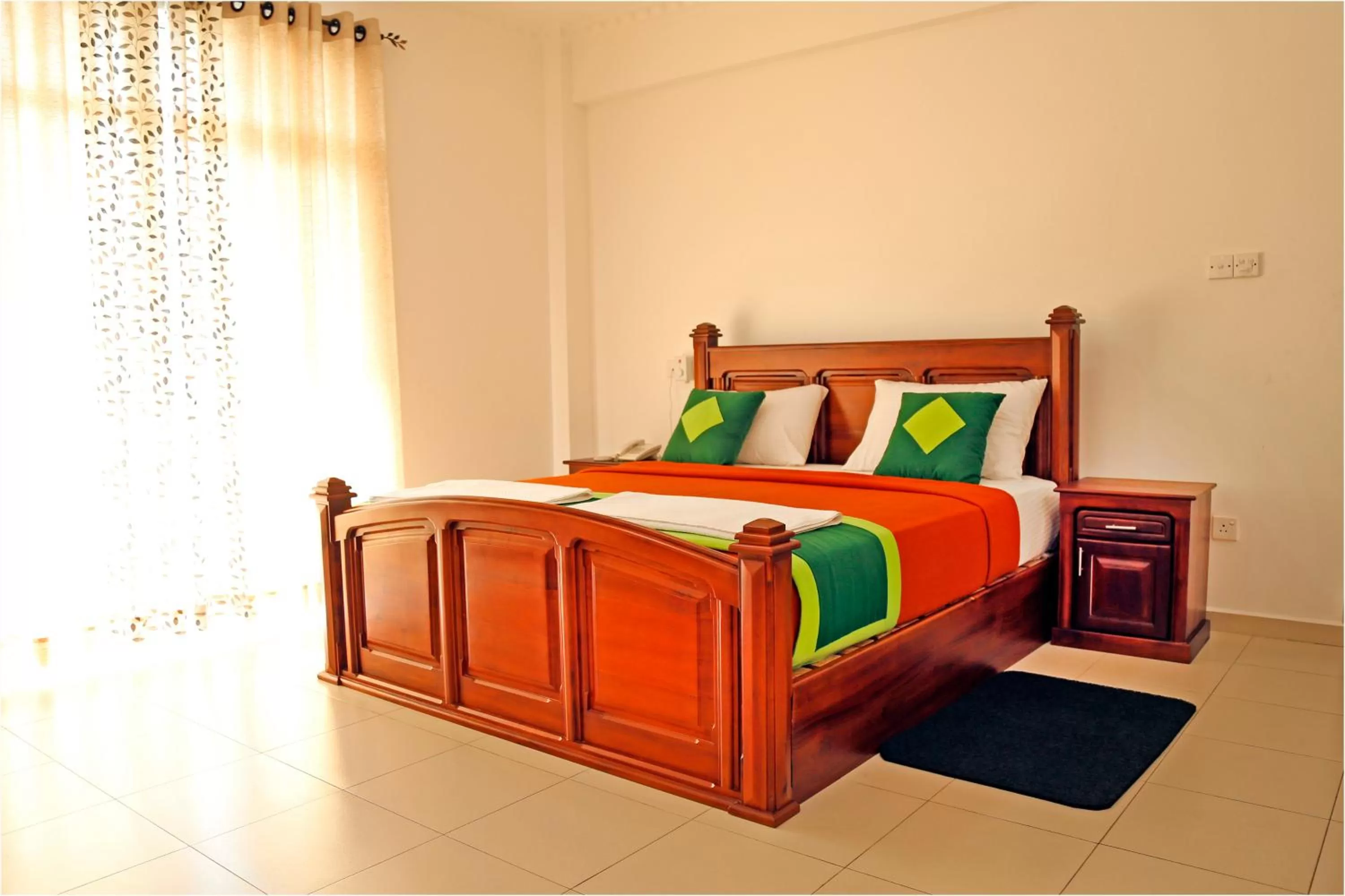 Bed in Ronaka Airport Transit Hotel