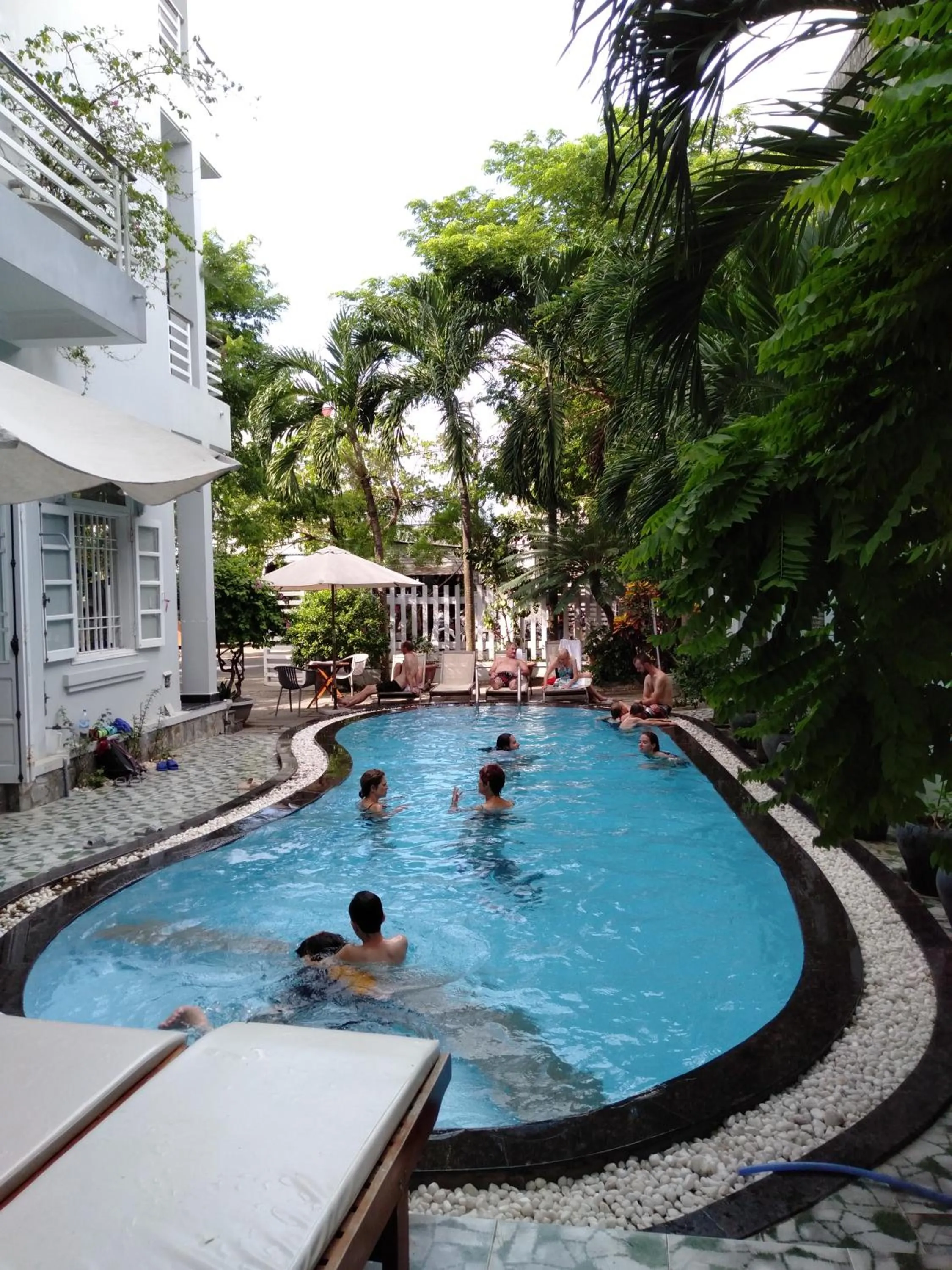Swimming pool in The Moon Villa Hoi An